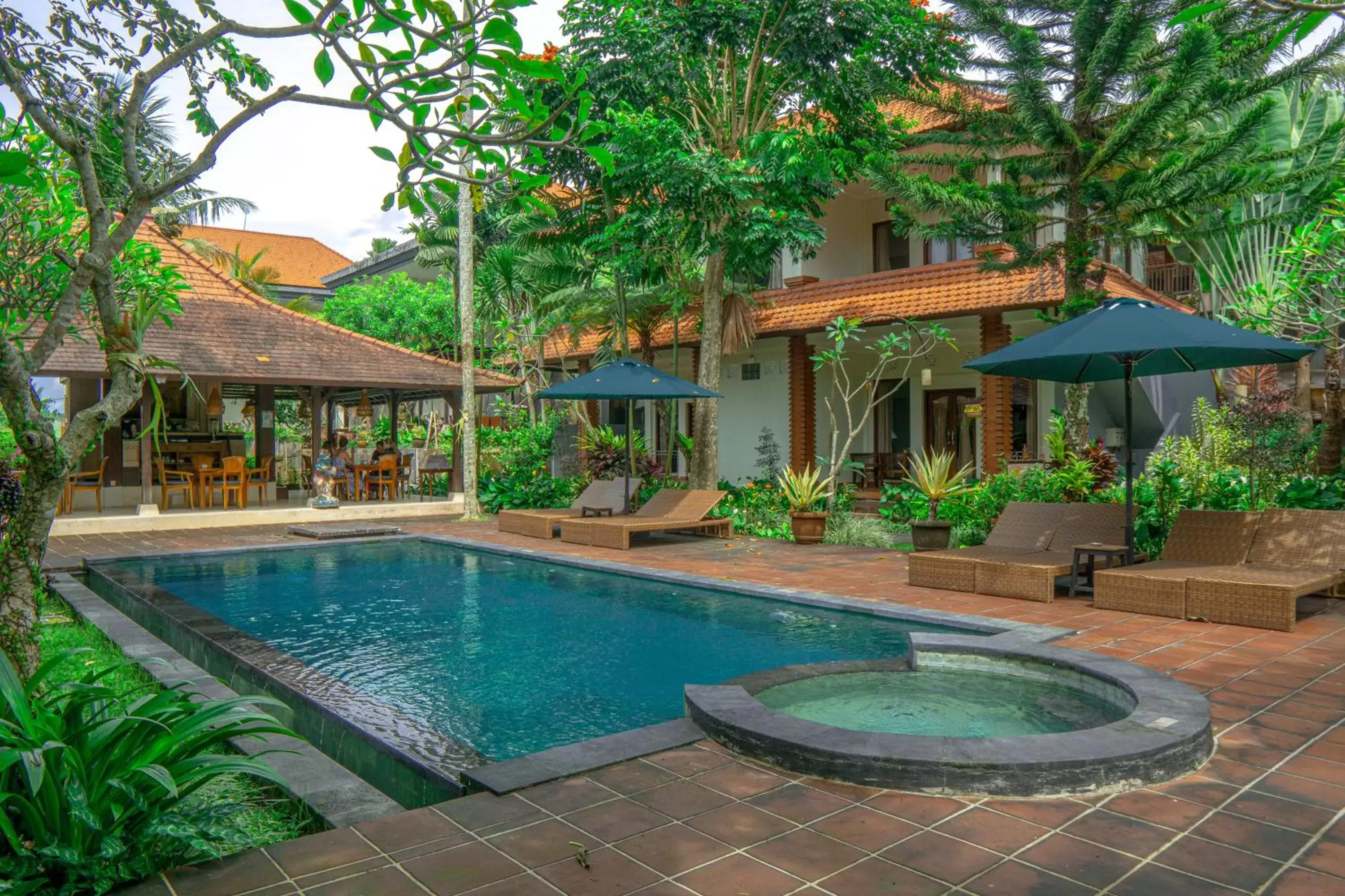 Natural landscape, Swimming Pool in Artini Bisma Ubud Hotel