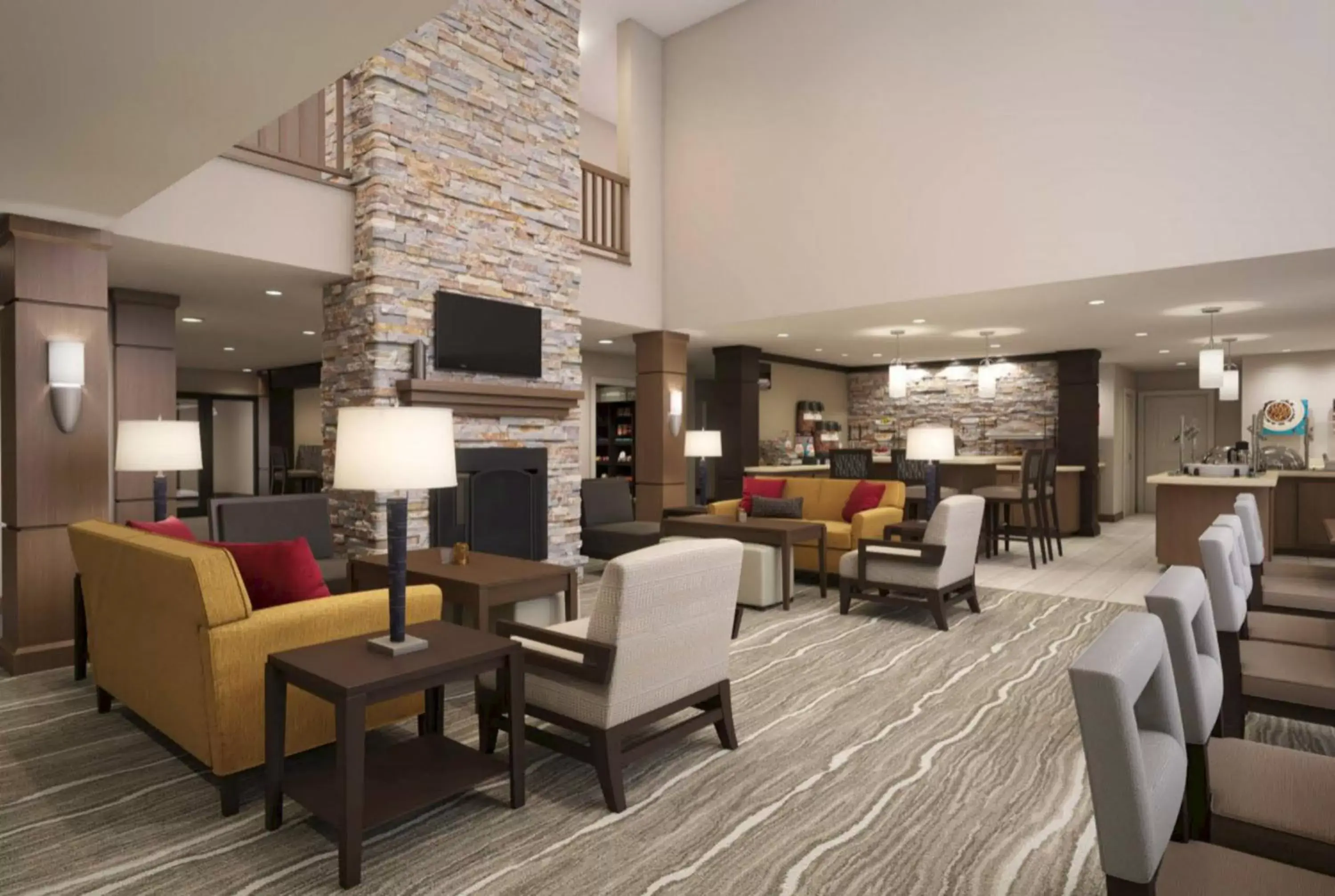 Restaurant/places to eat, Lounge/Bar in Staybridge Suites - Lafayette, an IHG Hotel