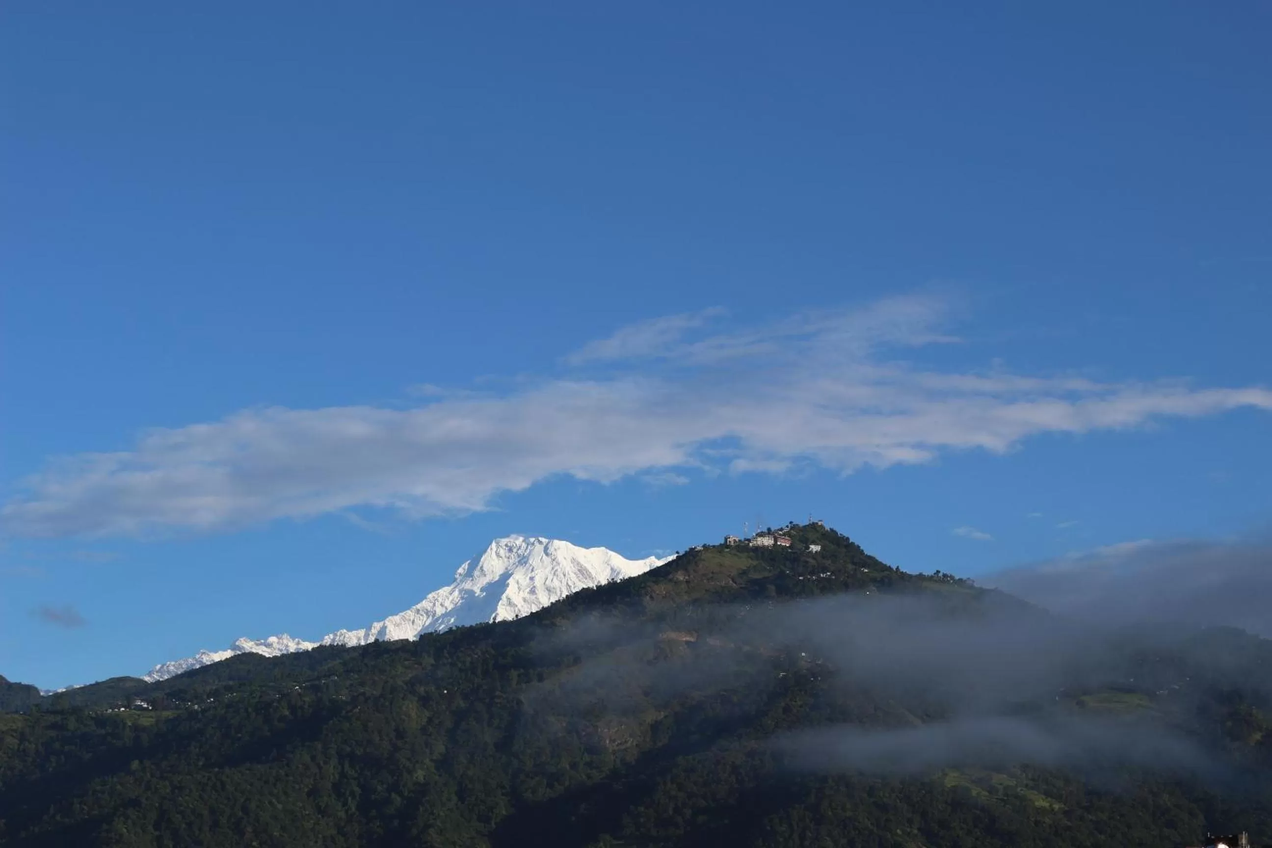 Mountain view in Hotel Buttercup