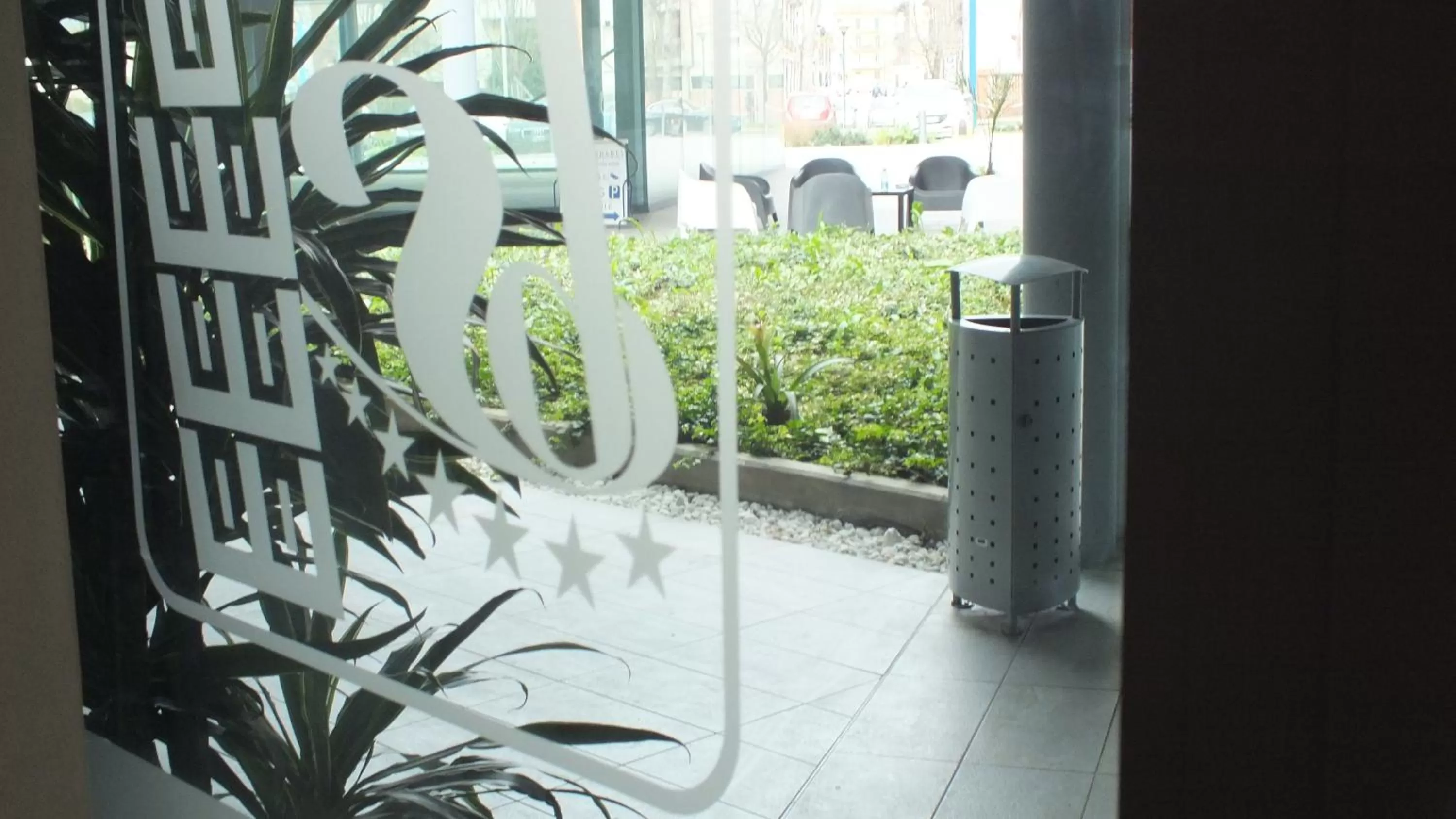 Lobby or reception in Blue Shades Hotel