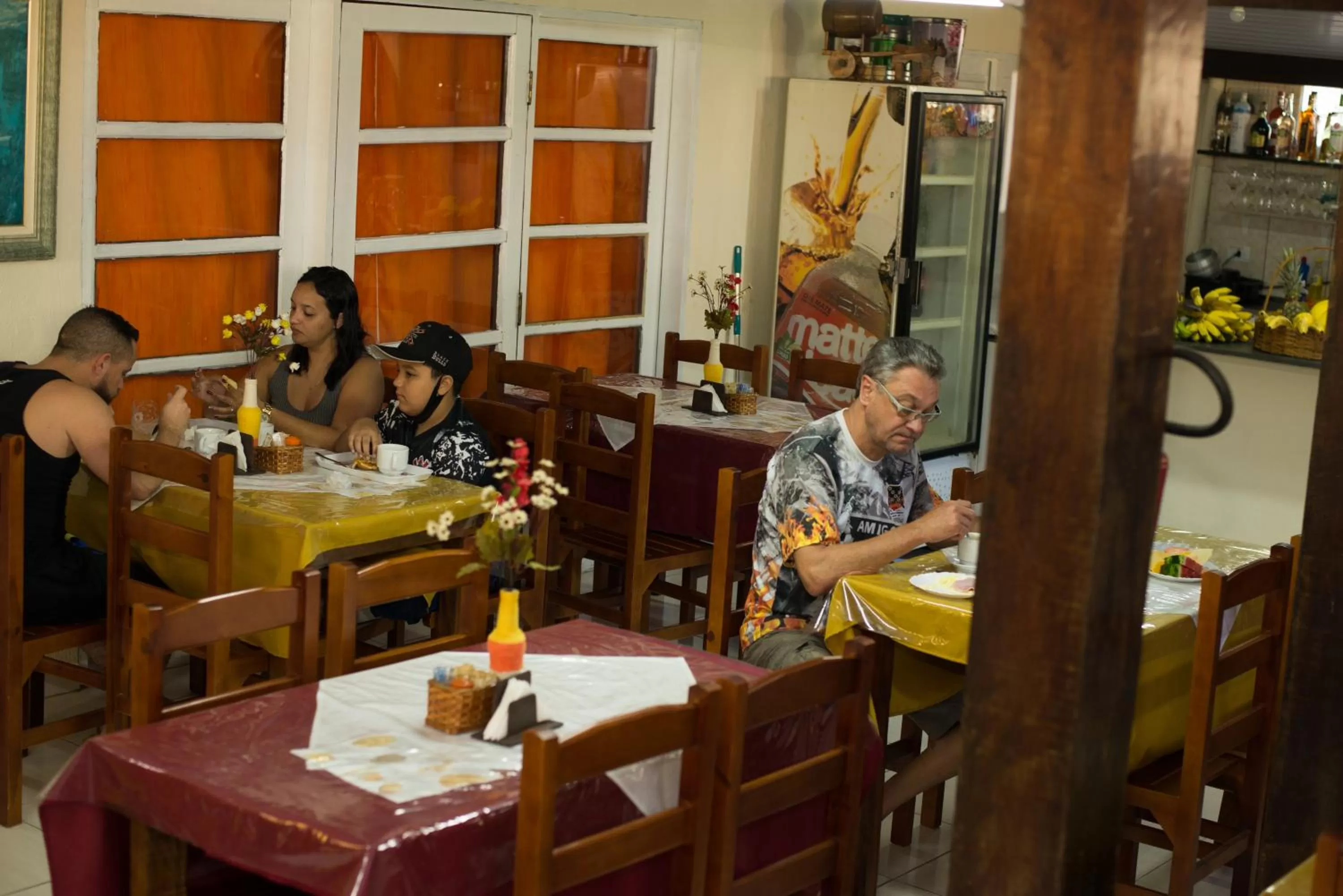Restaurant/places to eat in Pousada Viva Ubatuba