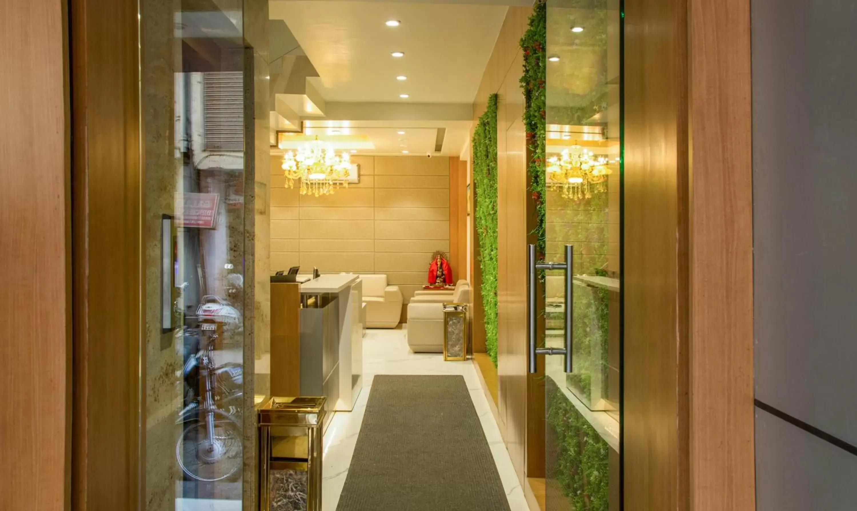 Lobby or reception in Hotel Reva Regency Lobby or reception in Hotel Reva Regency