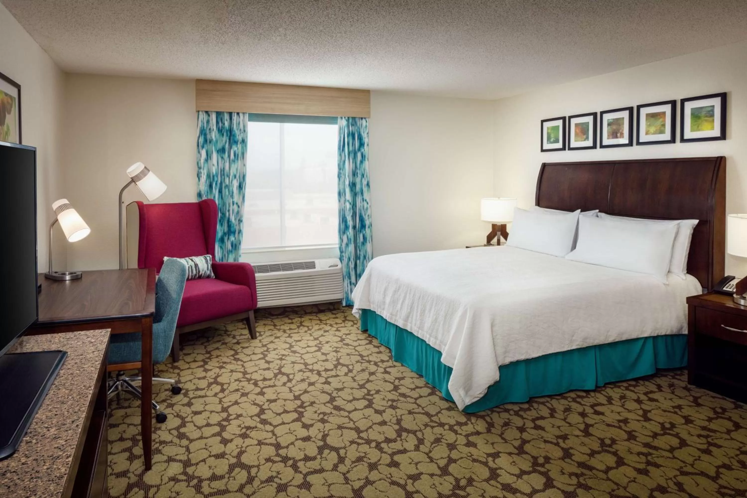 Bedroom, Bed in Hilton Garden Inn Arcadia/Pasadena Area