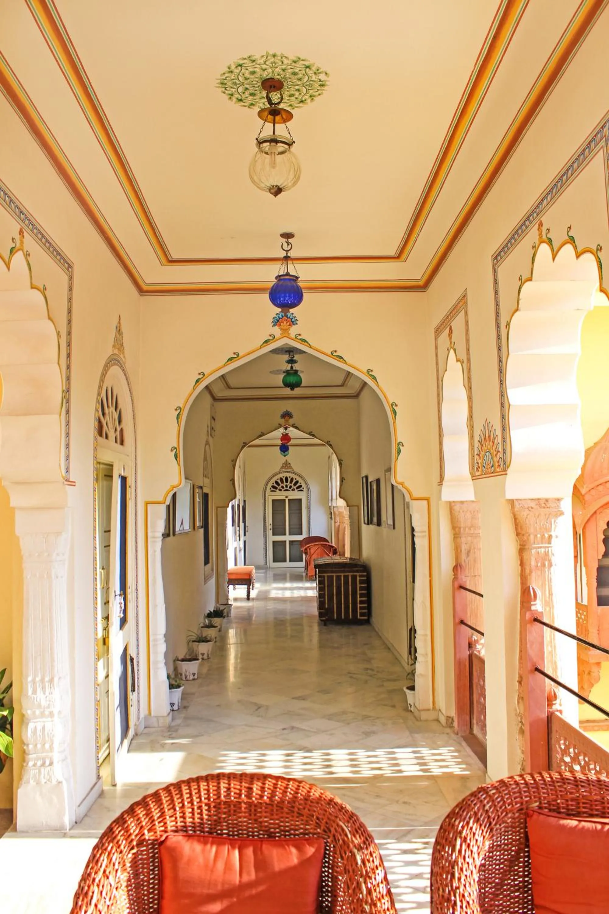 Balcony/Terrace in Alsisar Haveli - Heritage Hotel