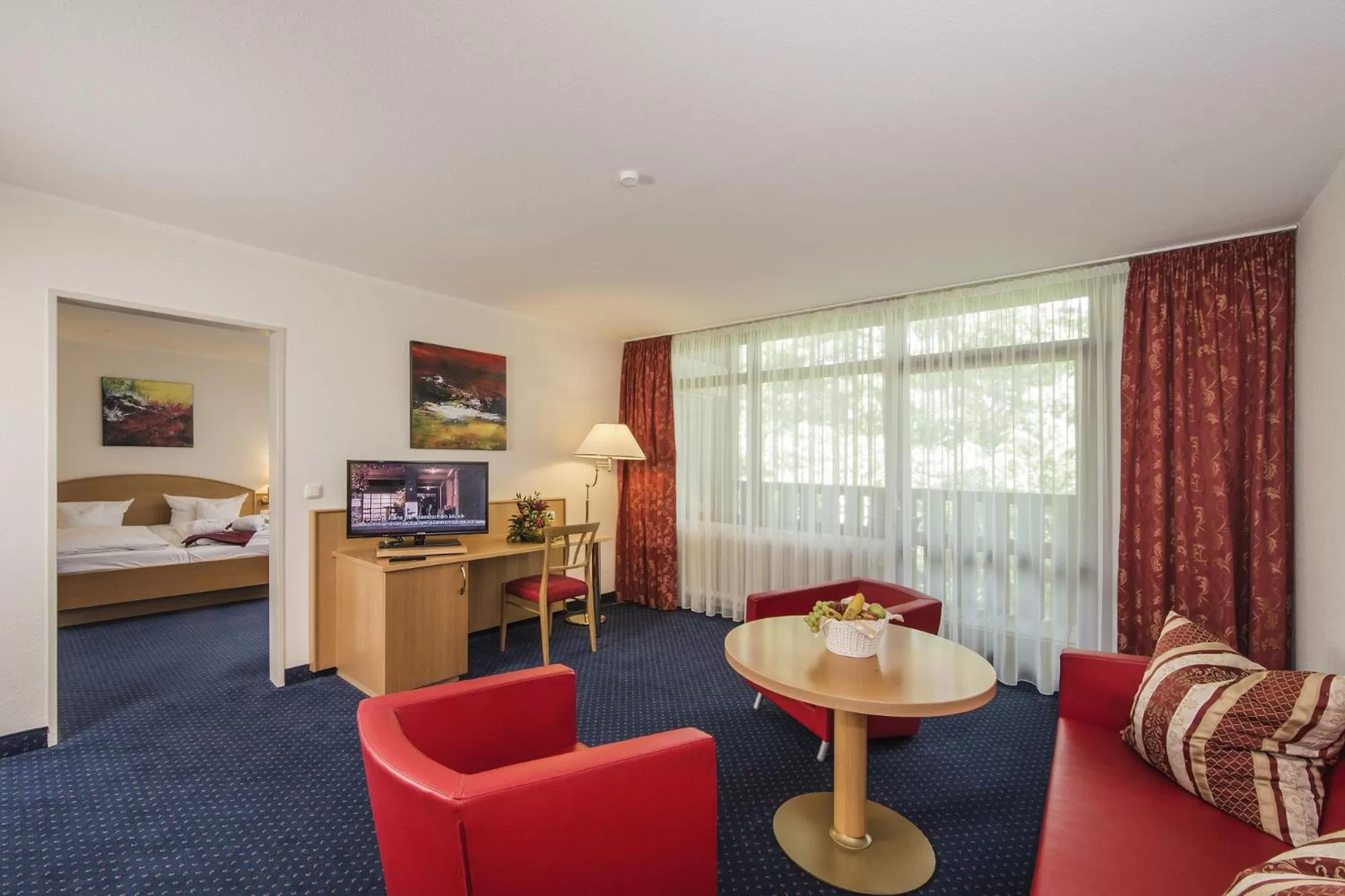 Bed in Johannesbad Hotel Königshof