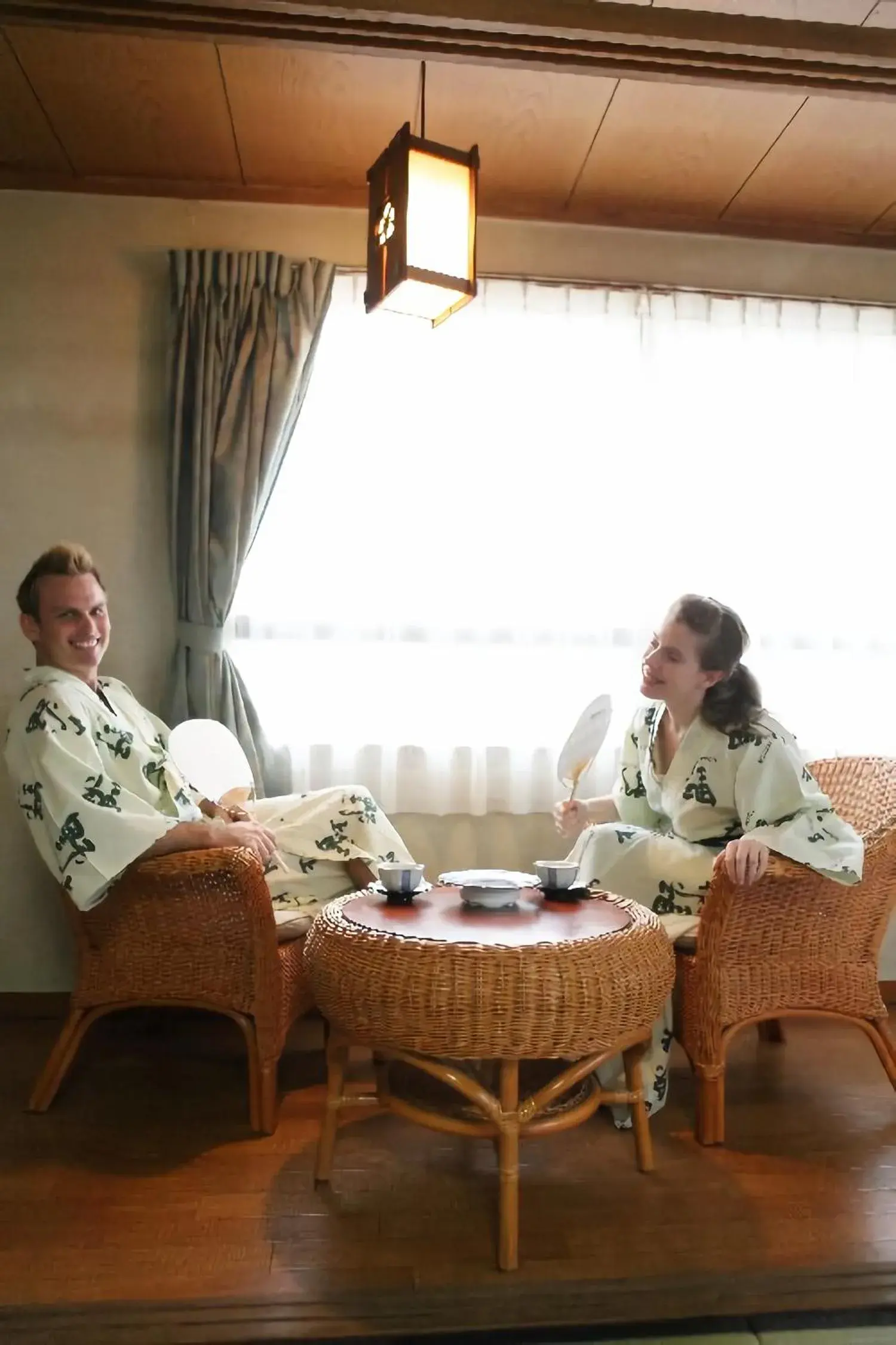 Family in Ryokan Nogami Honkan