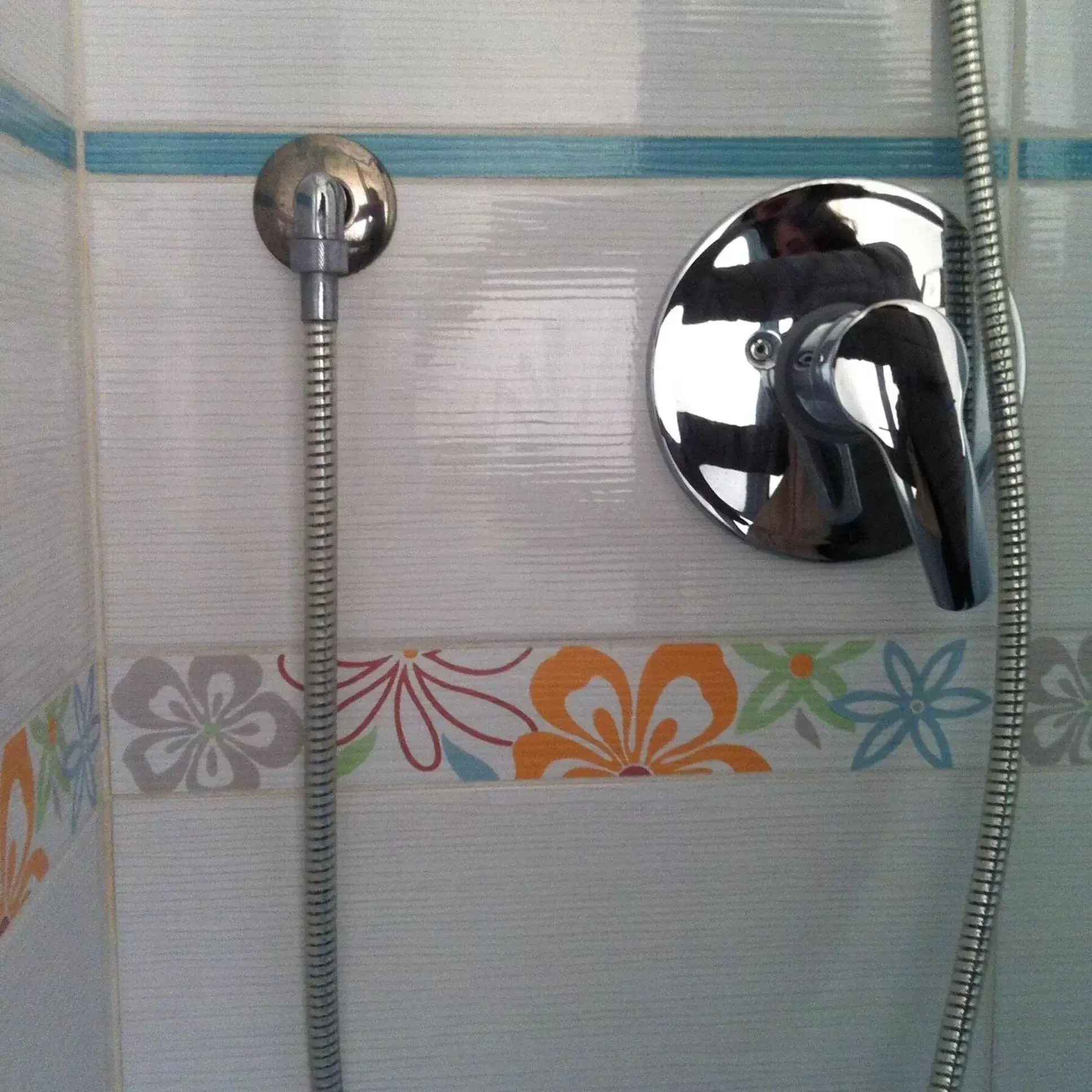 Decorative detail, Bathroom in Cav Costa degli Etruschi