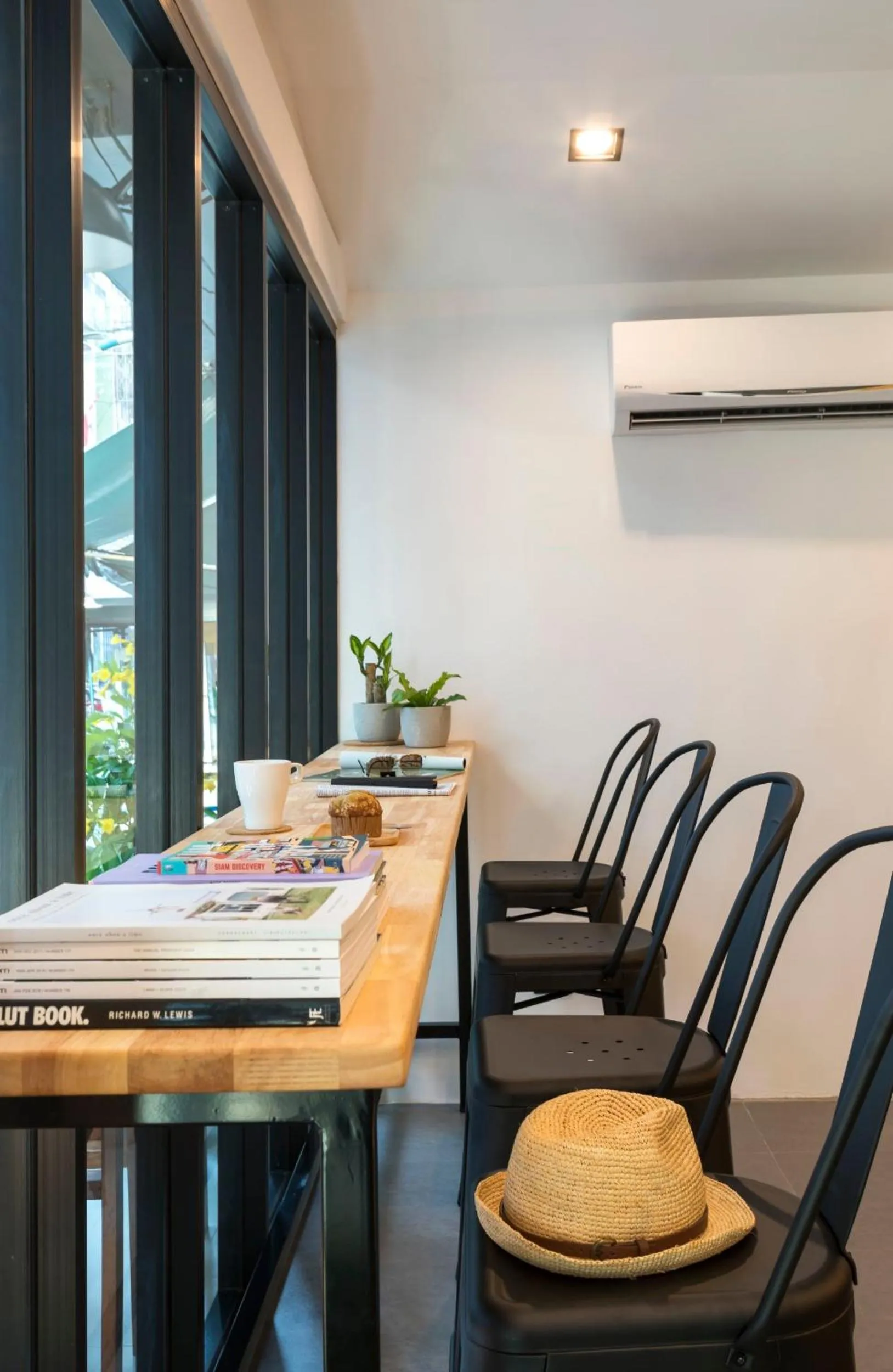 Patio in Timber Hostel