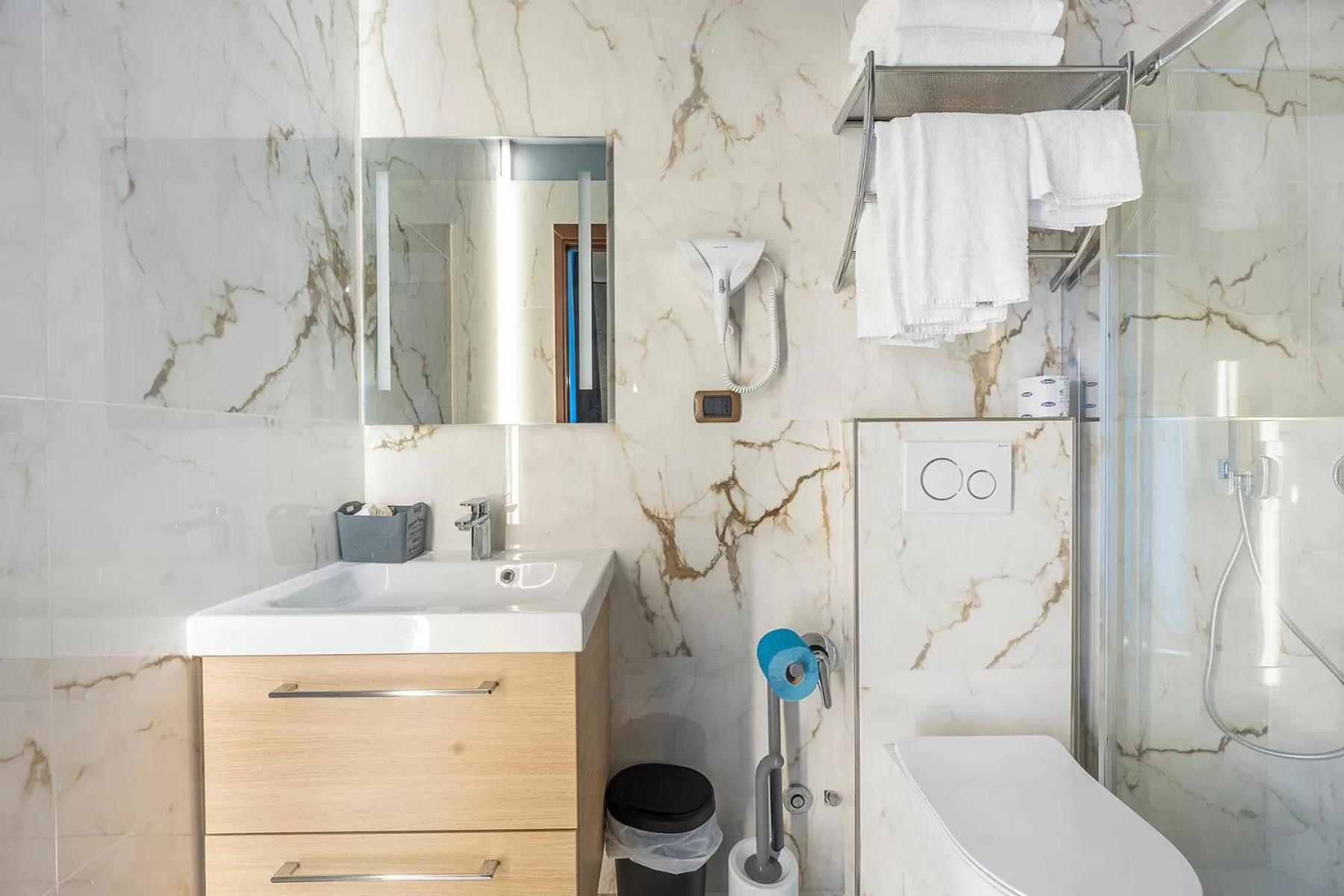 Bathroom in Hotel Relais Dei Papi