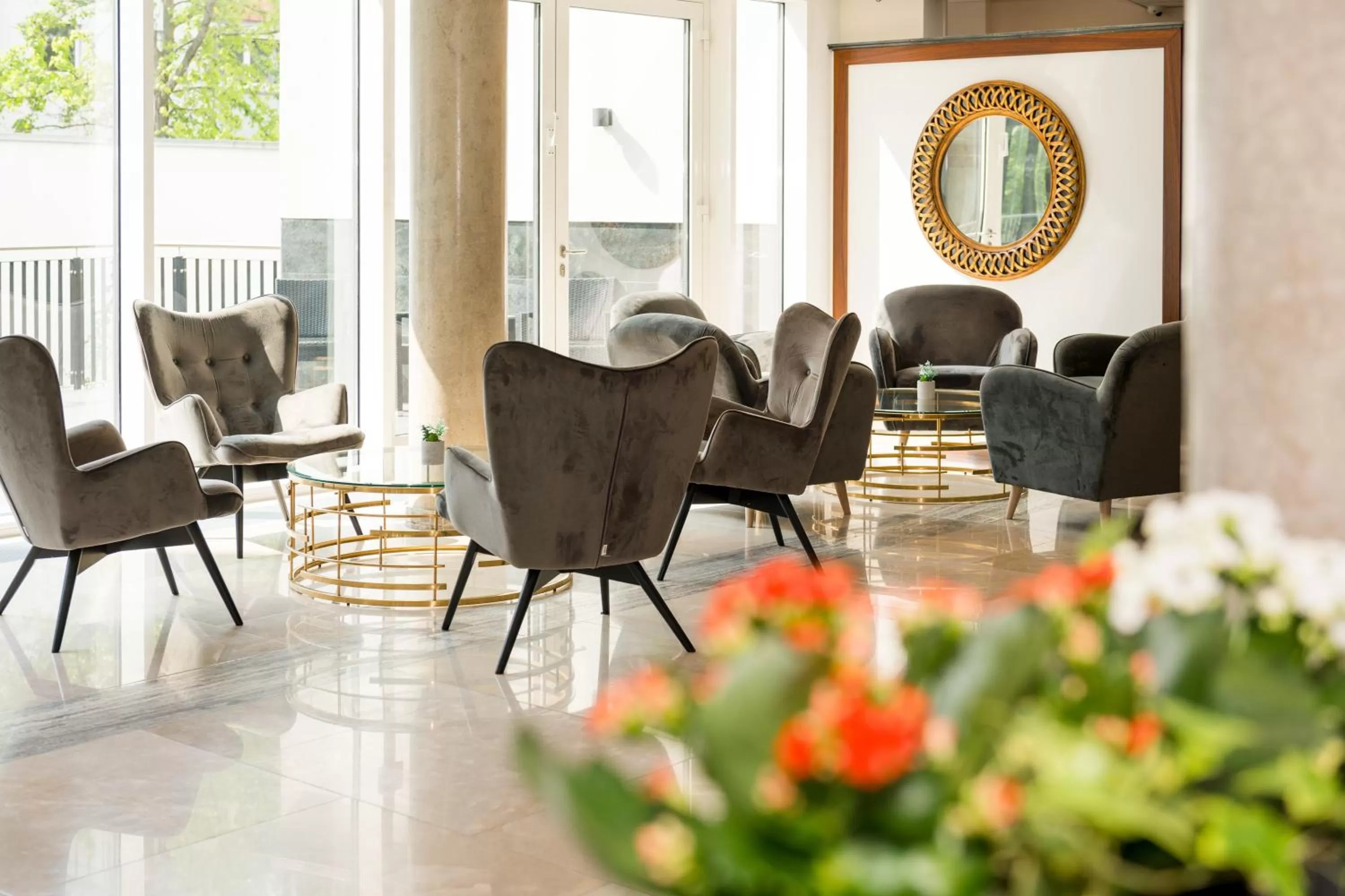 Lobby or reception in Hotel Schopenhauer Hof