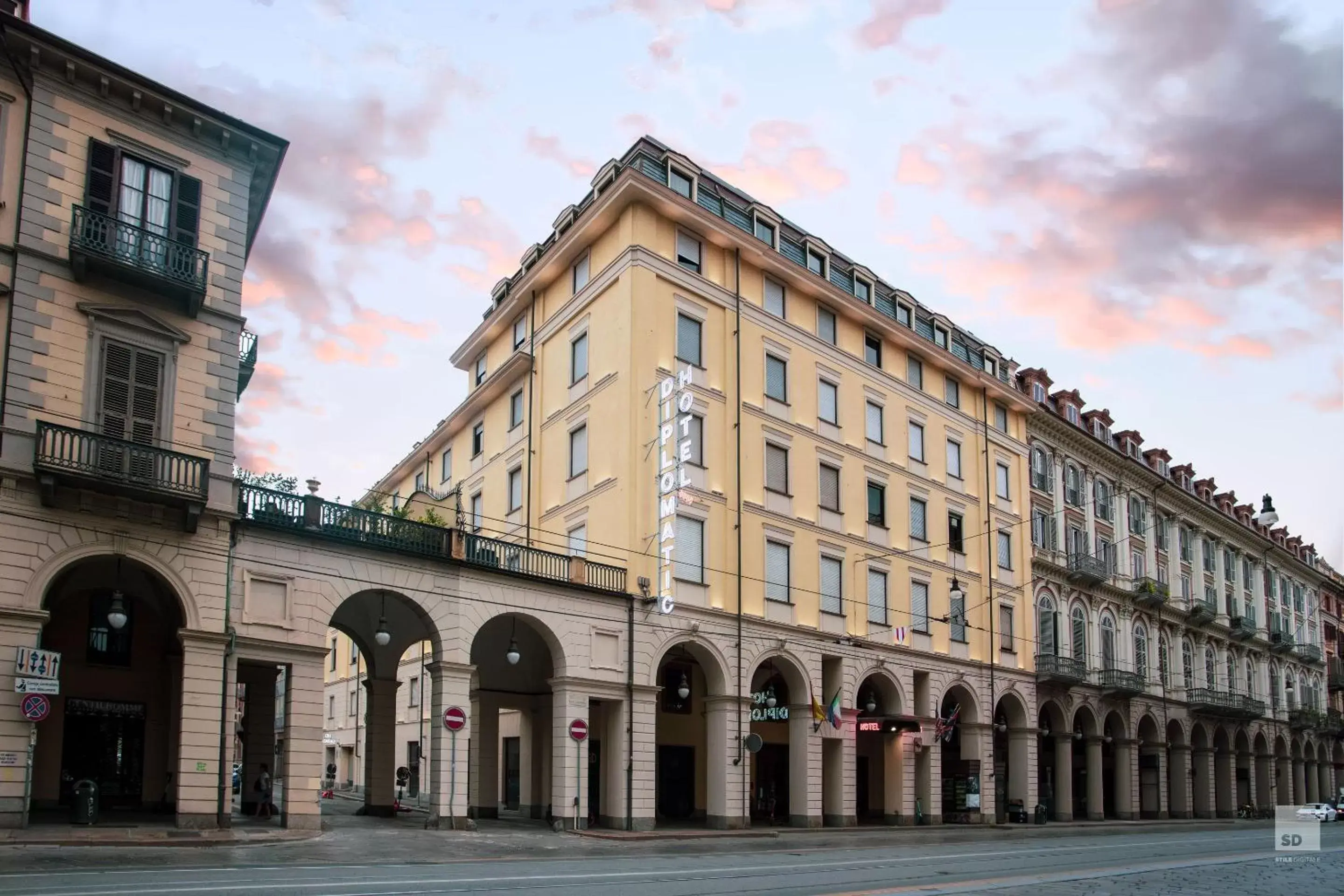 Property building in Hotel Diplomatic