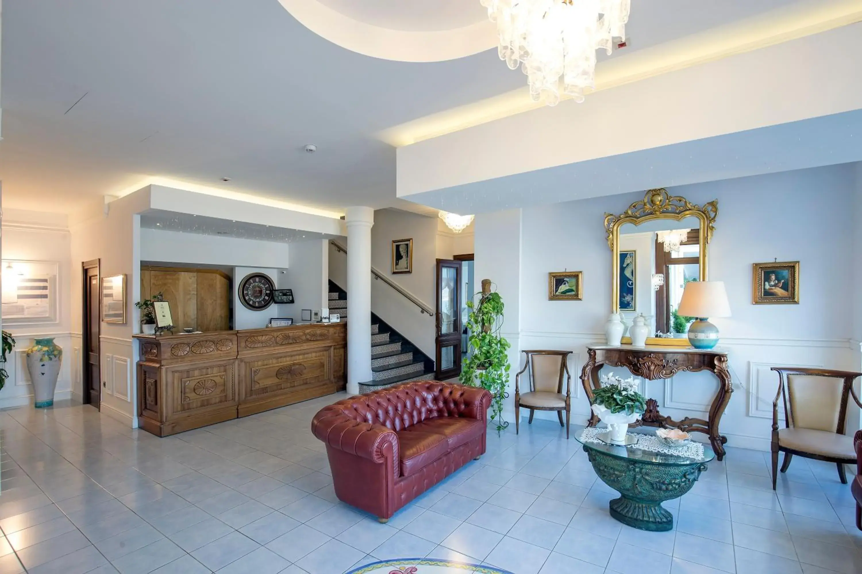 Lobby or reception, Seating Area in Grand Hotel La Panoramica