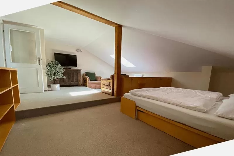 Bed in Hotel Zámeček na Čeladné