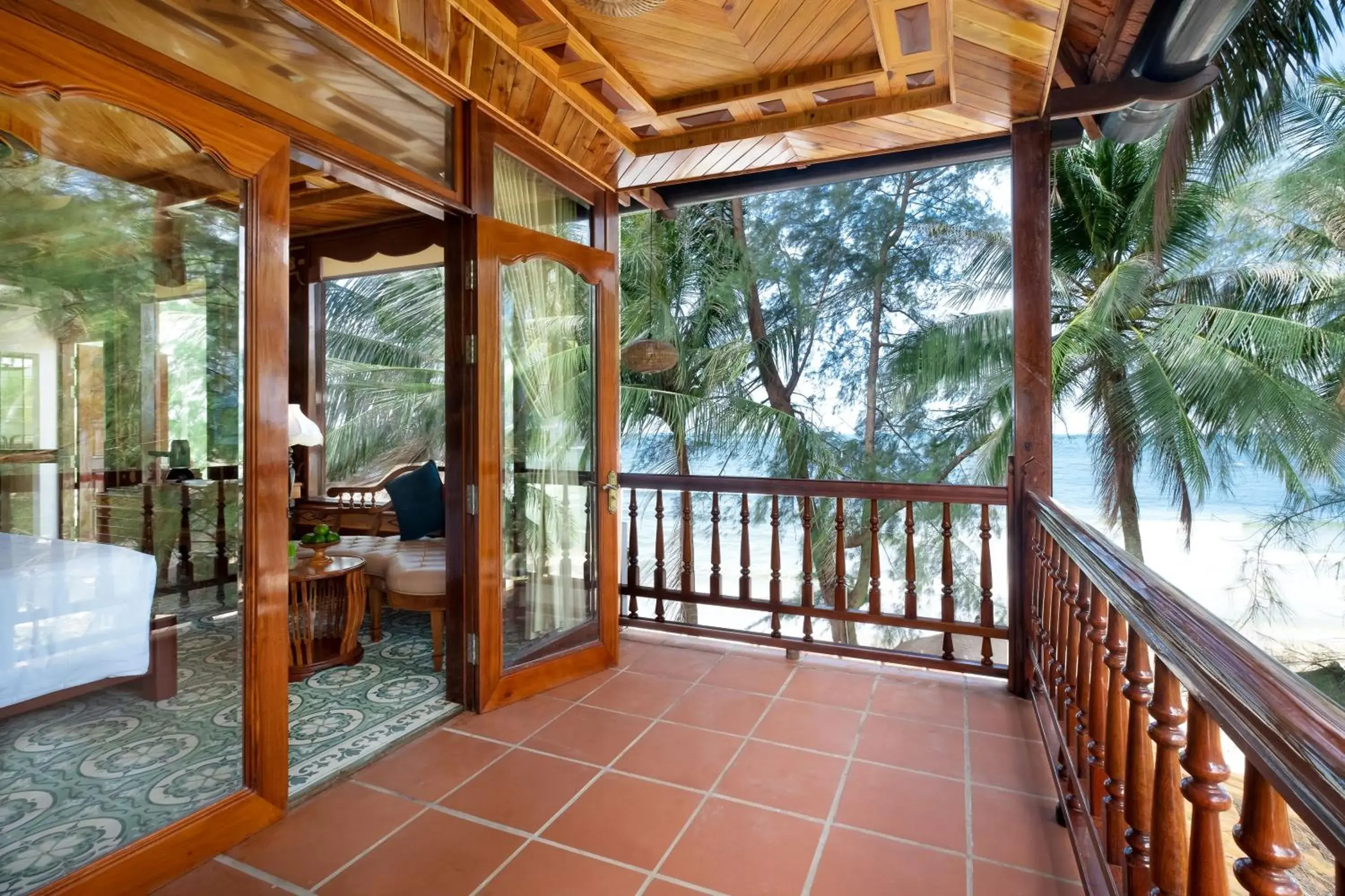 Balcony/Terrace in Coco Palm Beach Resort & Spa