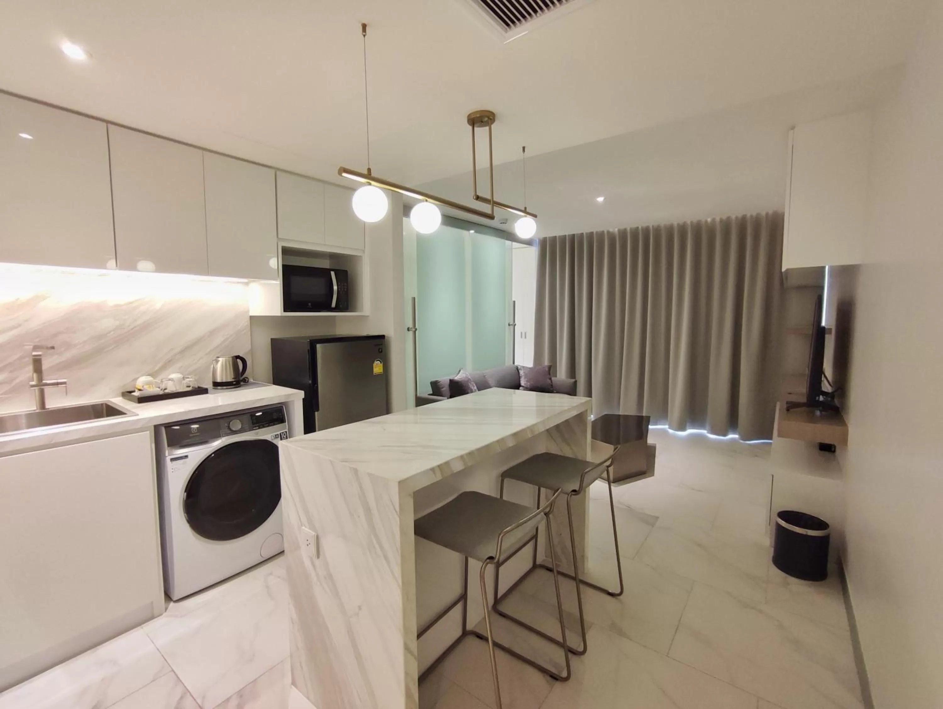 Kitchen or kitchenette in ashley hotel bkk