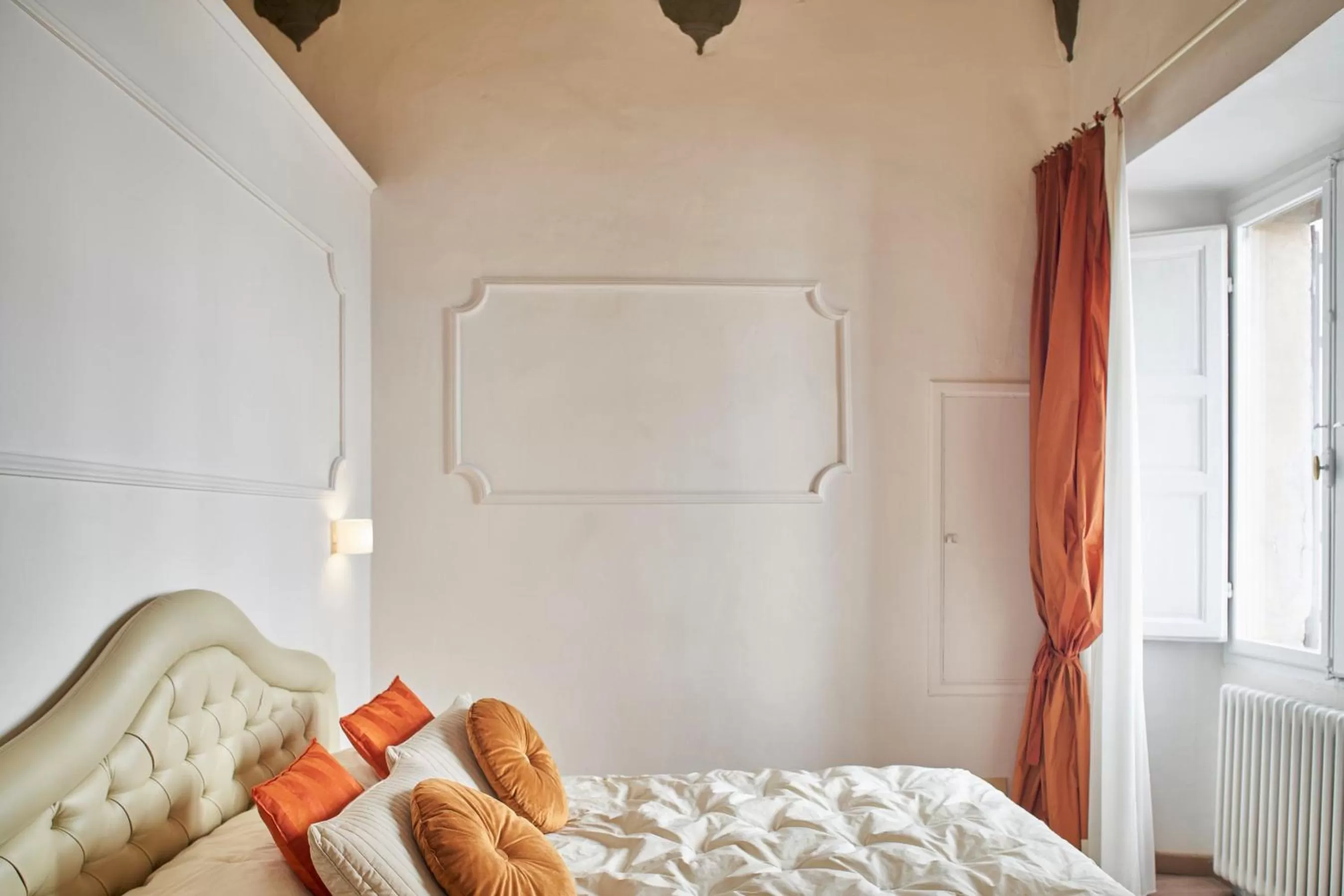 Bedroom, Bed in Palazzo del Magnifico B&B