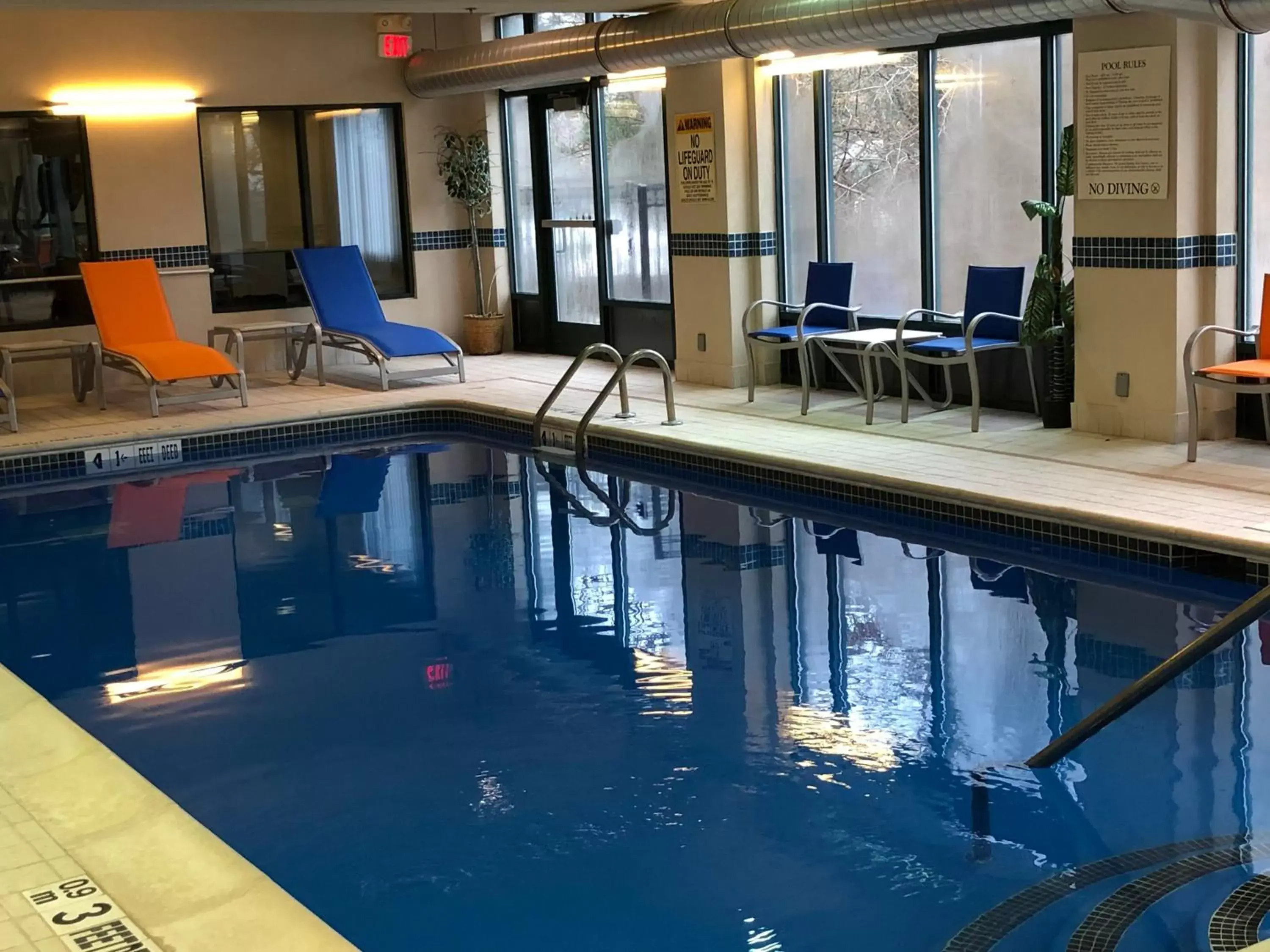 Swimming Pool in Holiday Inn Express Syracuse Airport, an IHG Hotel