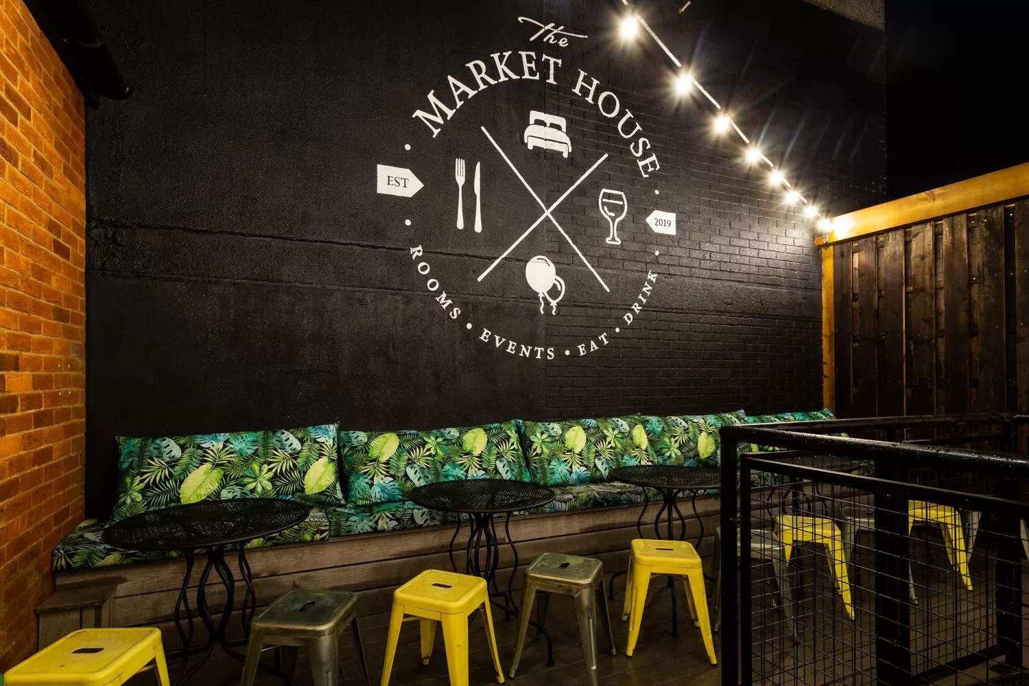 Property logo or sign in The Market House