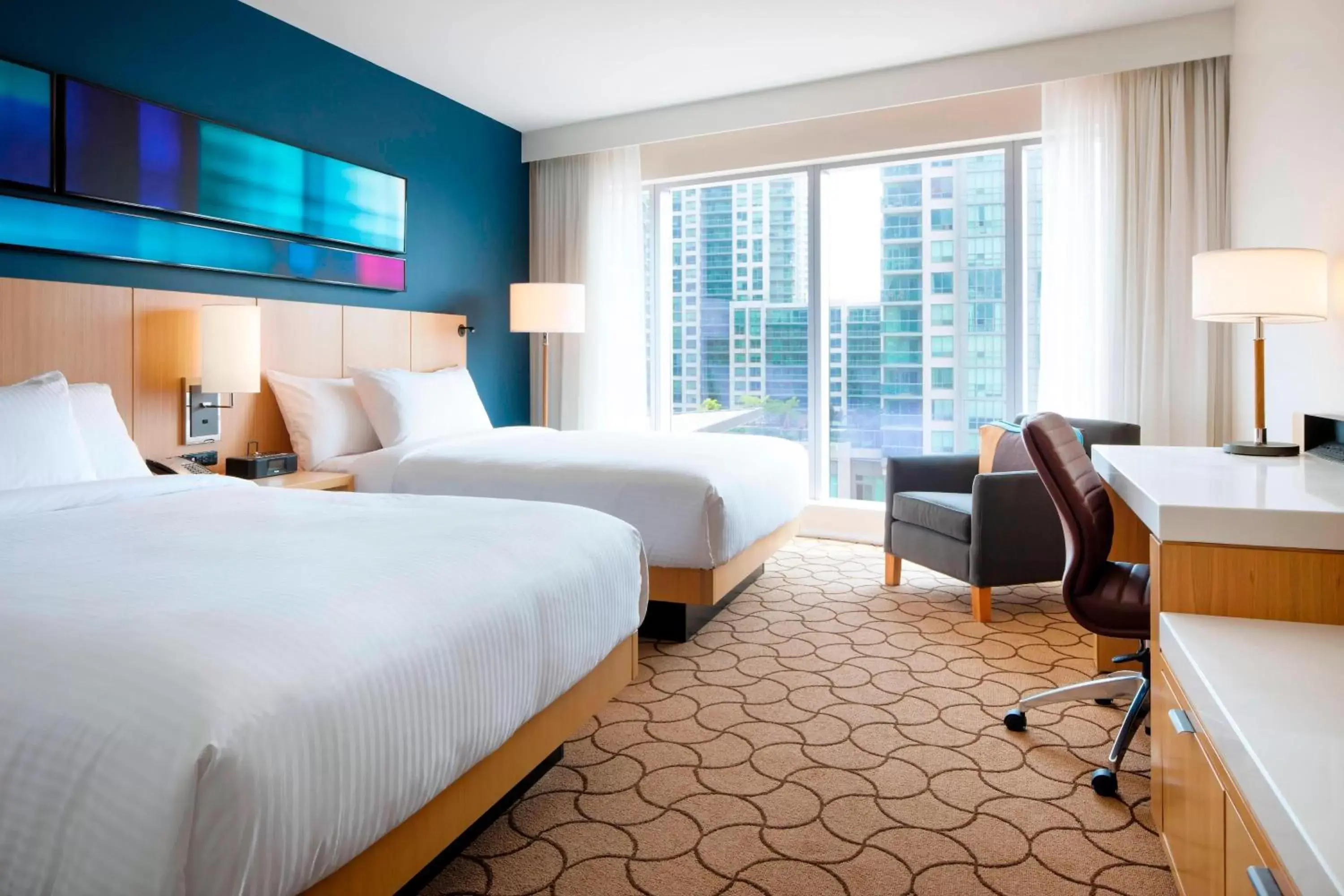 Photo of the whole room, Bed in Delta Hotels by Marriott Toronto