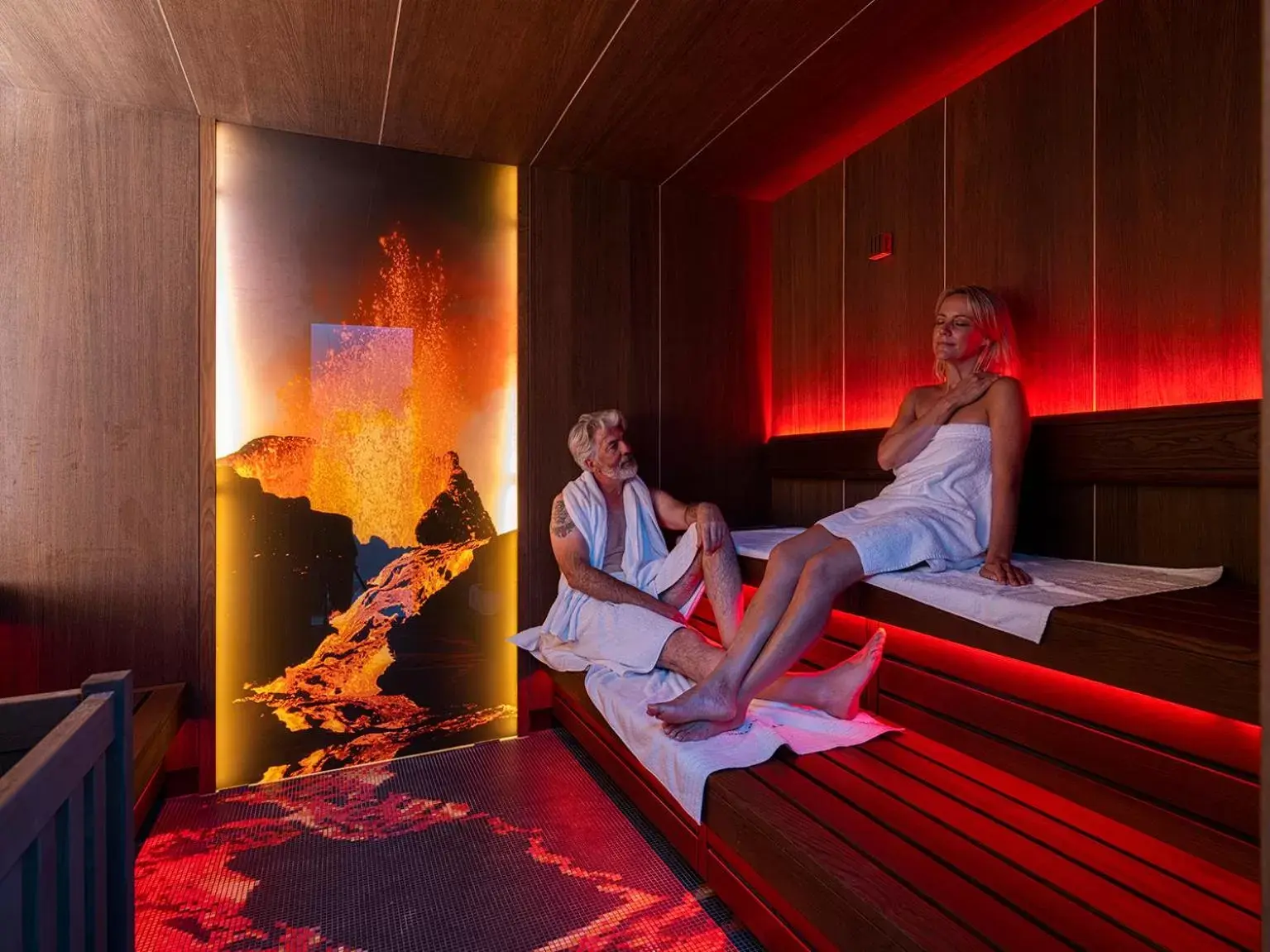 Sauna in Johannesbad Hotel Königshof