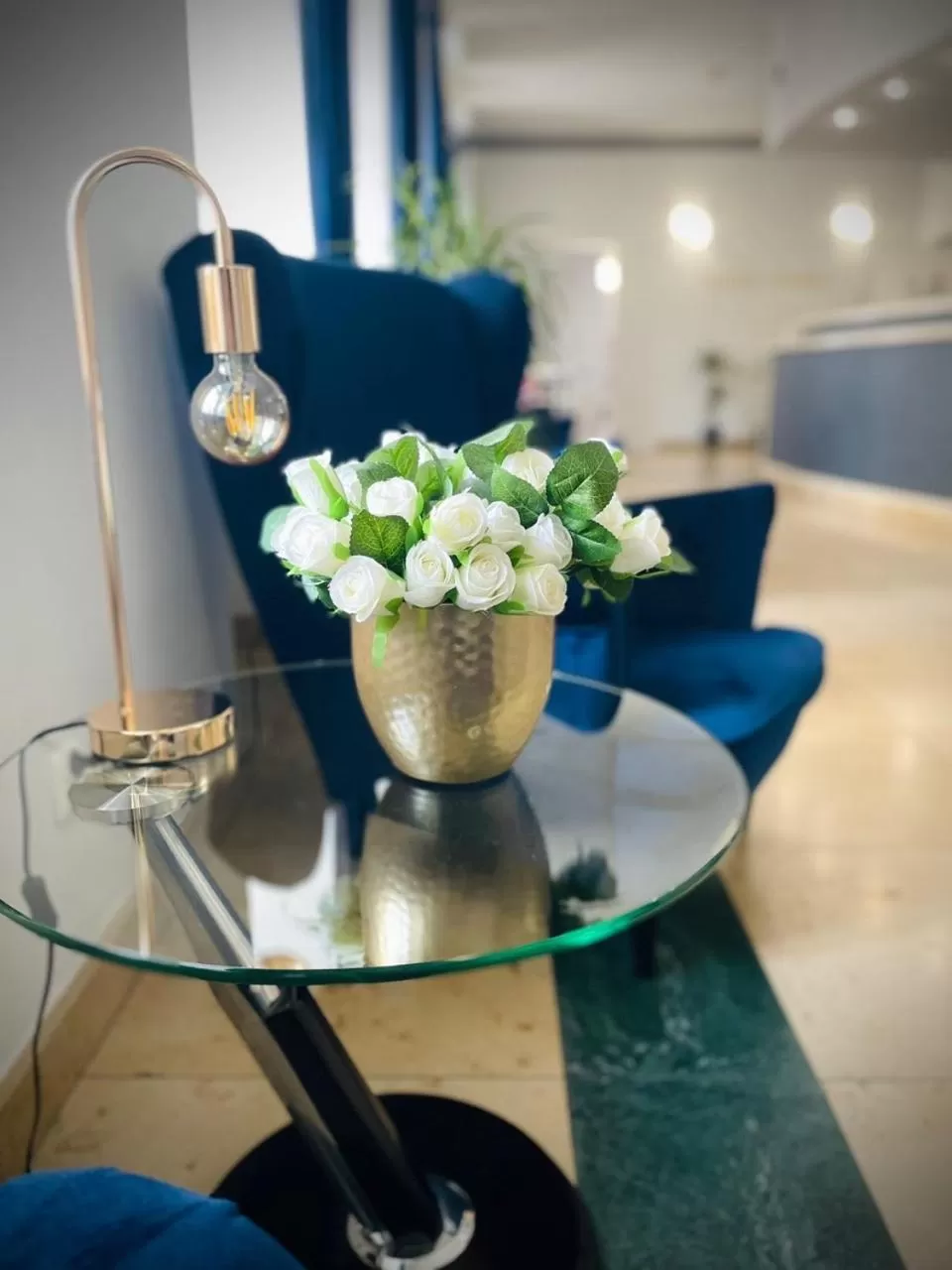 Lobby or reception in Great Polonia Wrocław Tumski