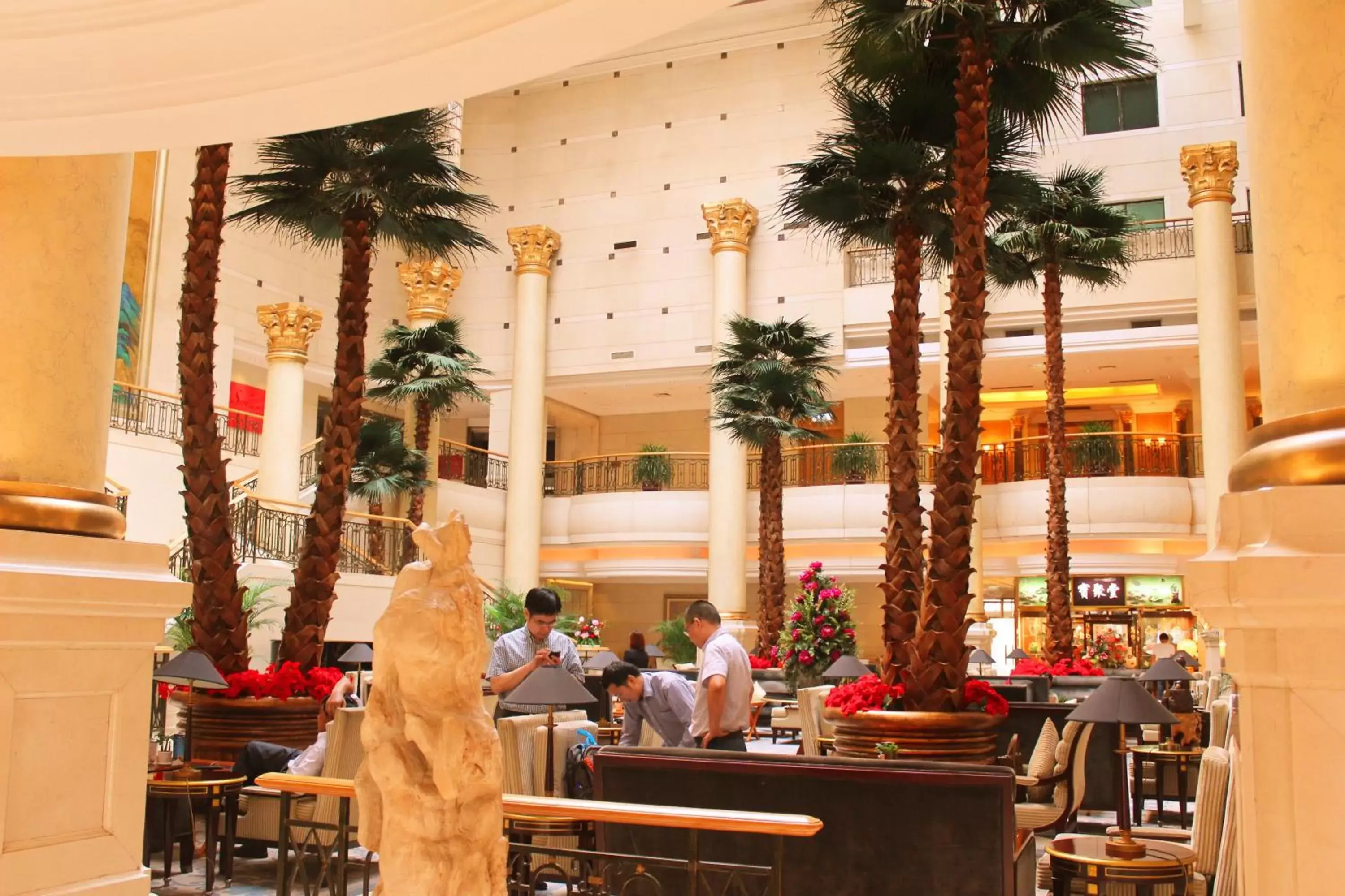 Lobby or reception in The Presidential Beijing Lobby or reception in The Presidential Beijing