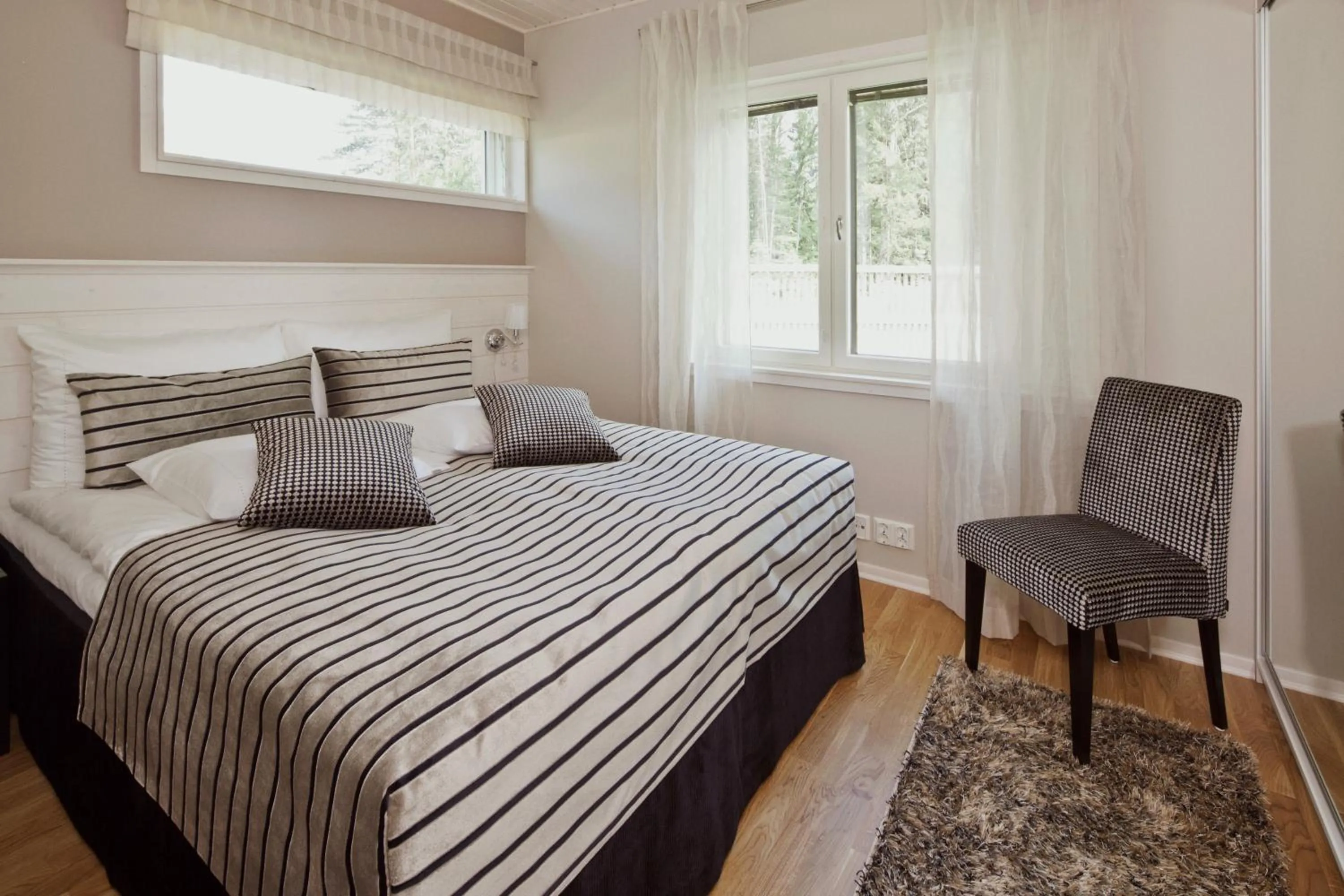 Bed in Holiday Club Saimaa Apartments