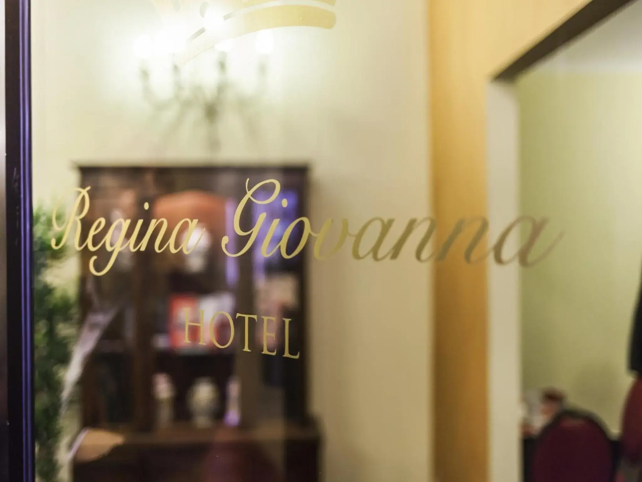 Decorative detail in Hotel Regina Giovanna