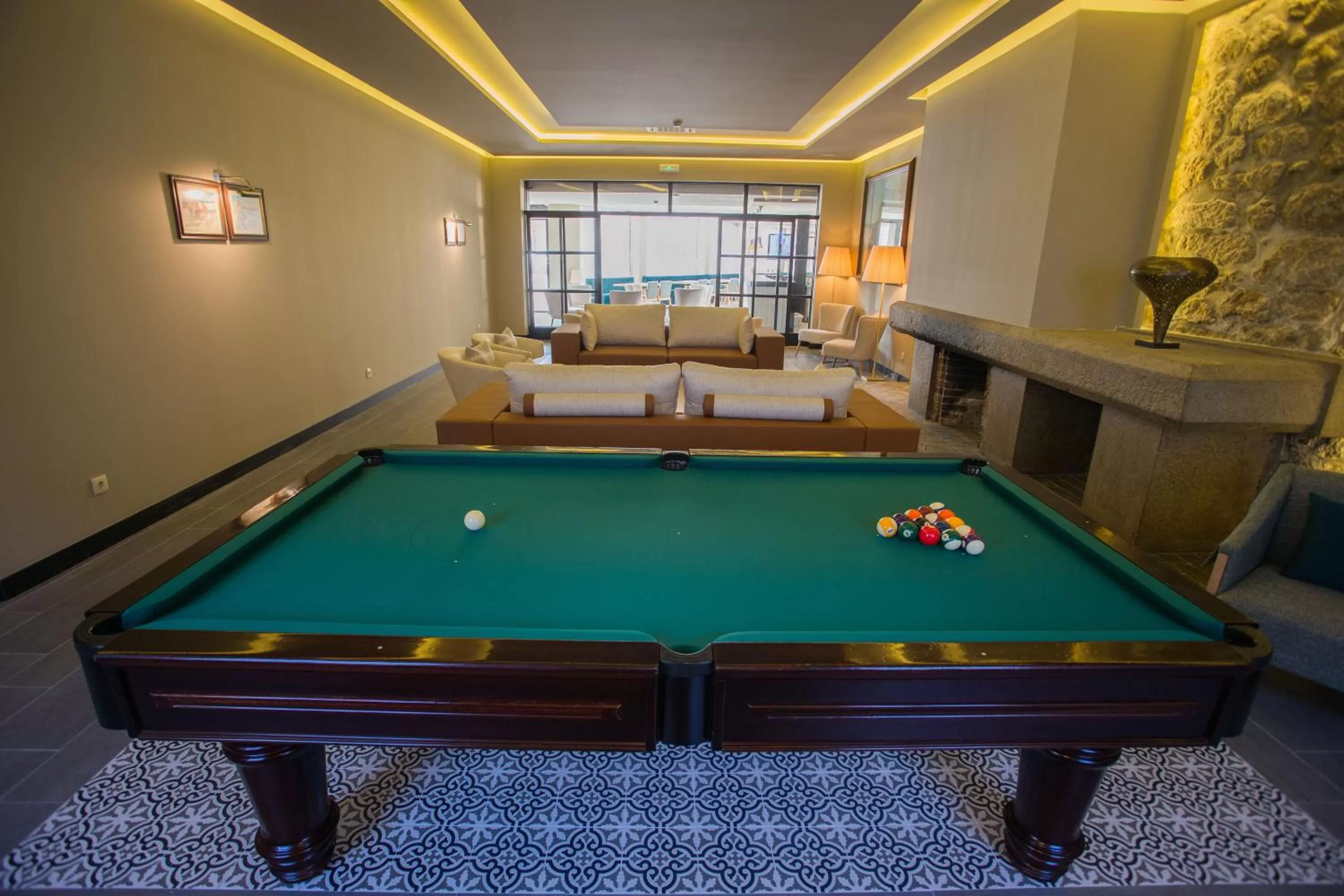 Game Room in Hotel Brazão