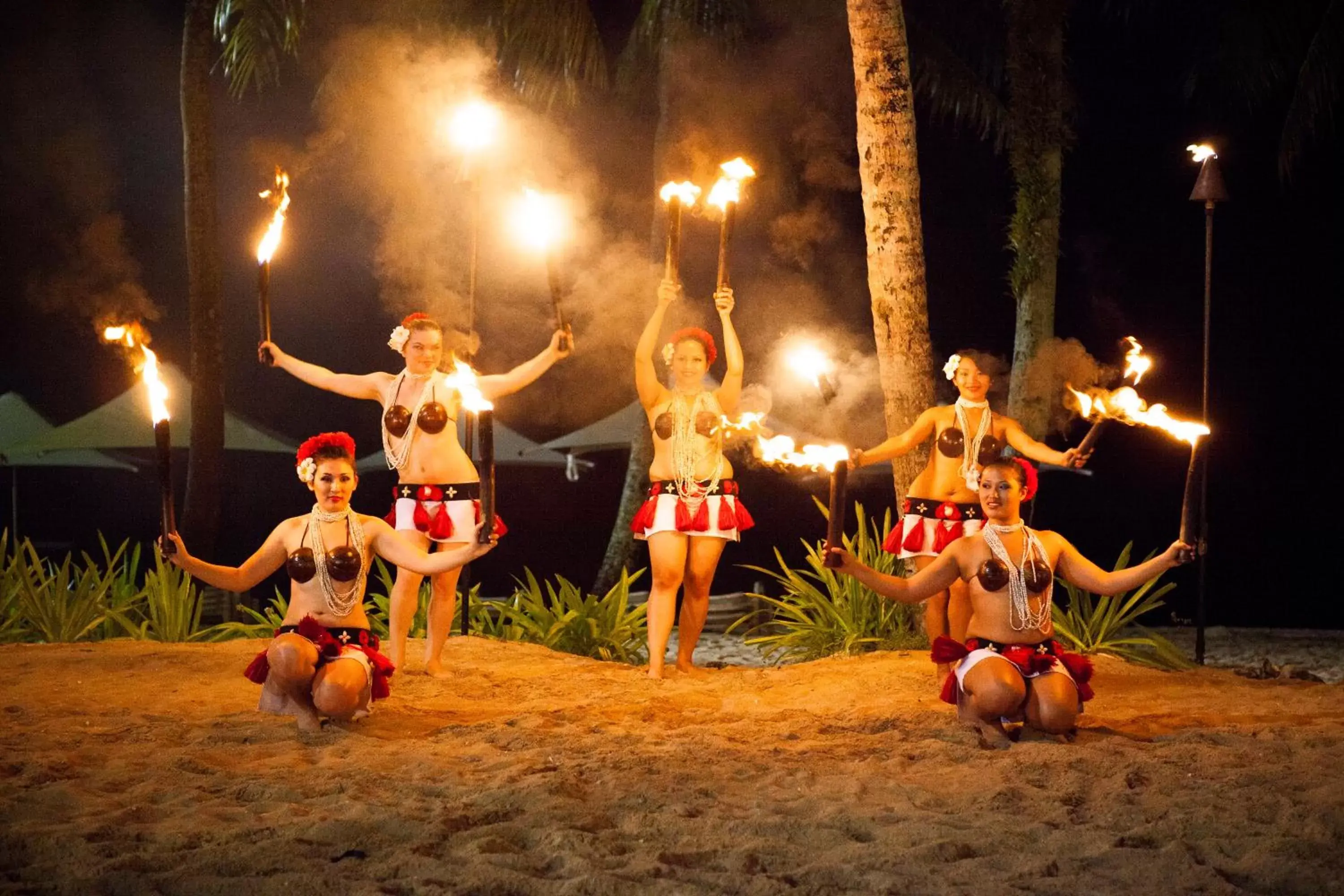 BBQ facilities, Evening Entertainment in Hotel Nikko Guam