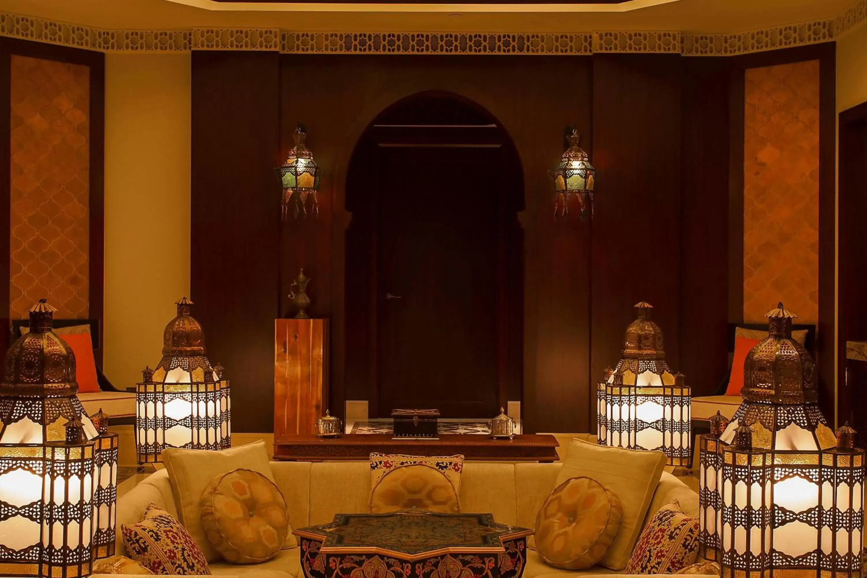 Living room in The St. Regis Saadiyat Island Resort, Abu Dhabi