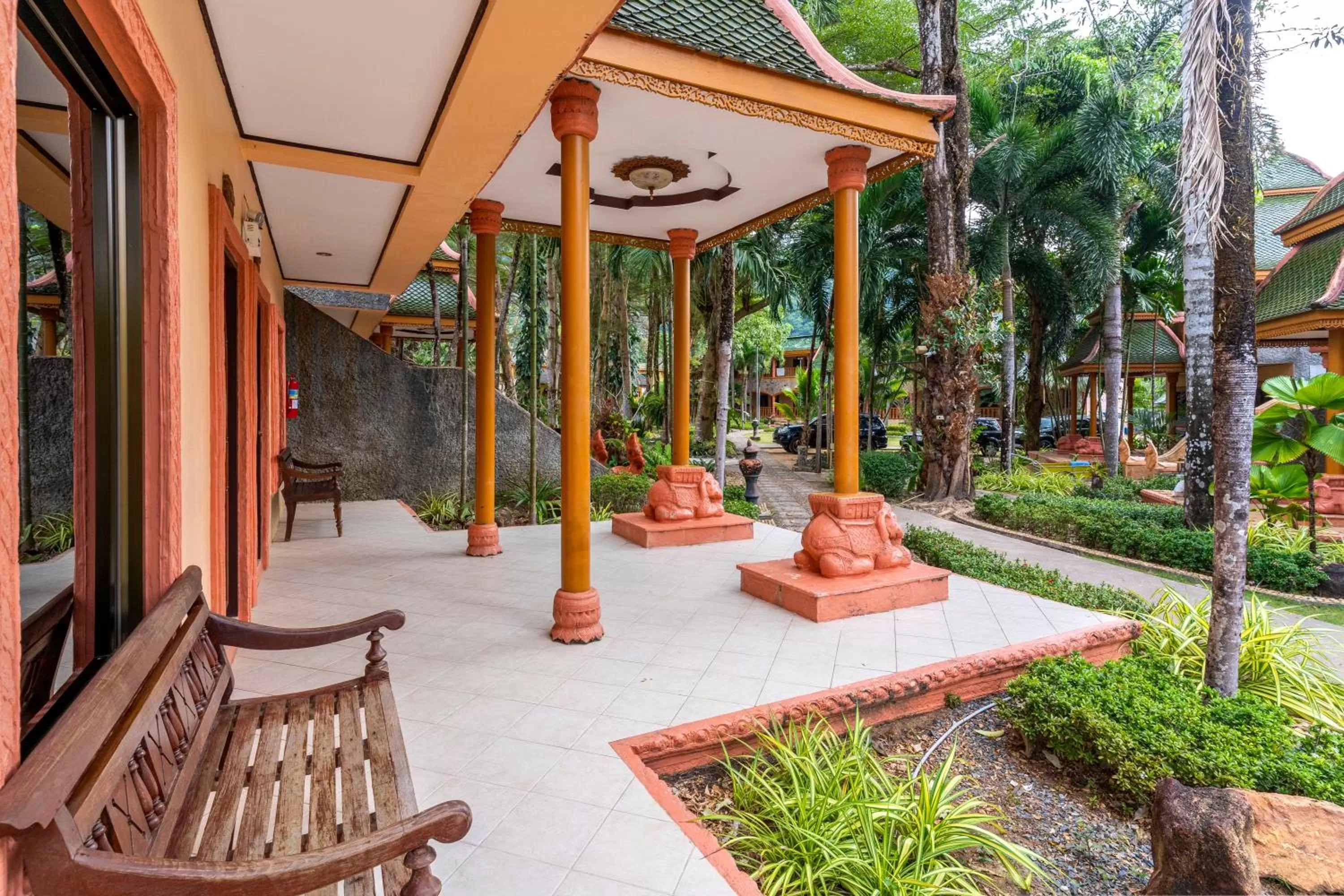 Patio in Coconut Beach Resort, Koh Chang