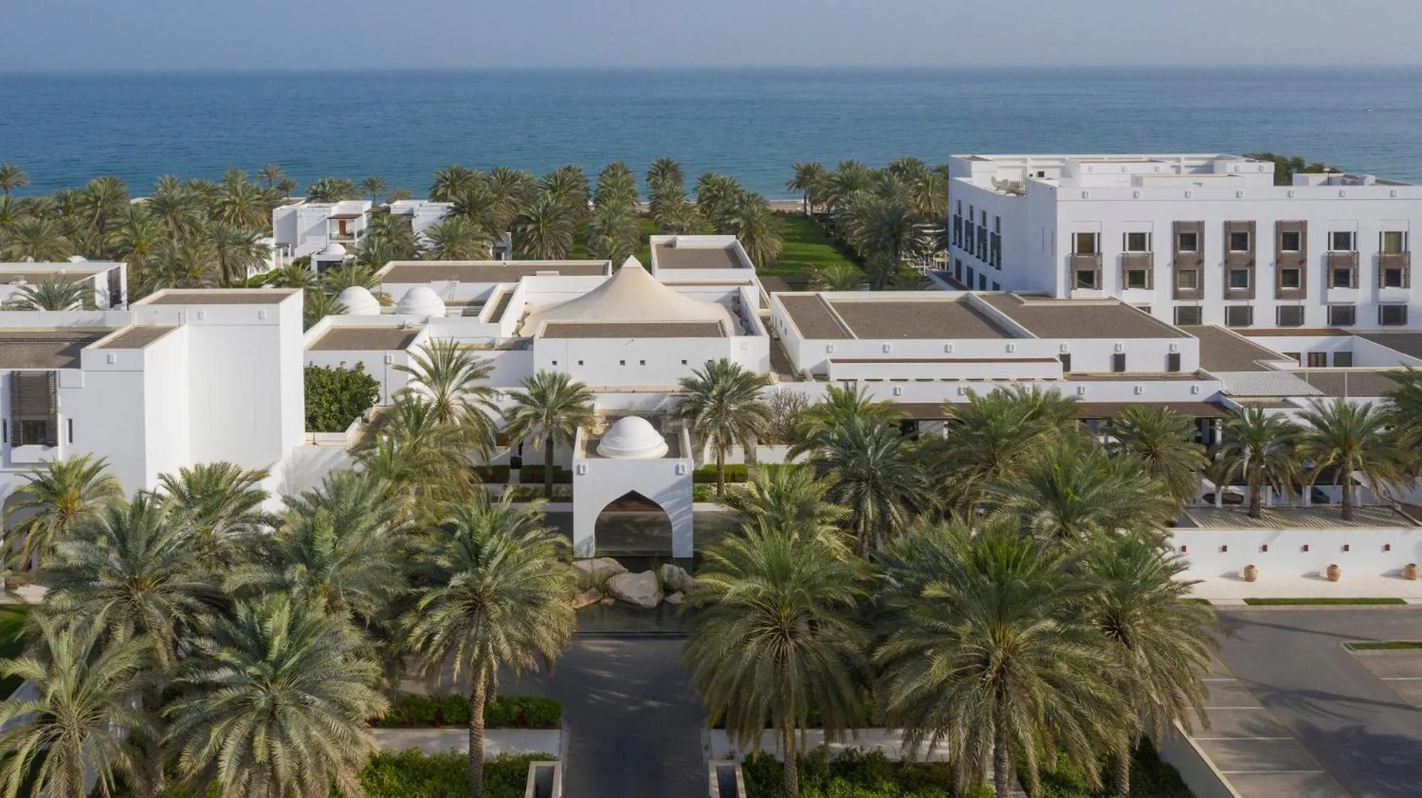 Bird's eye view in The Chedi Muscat