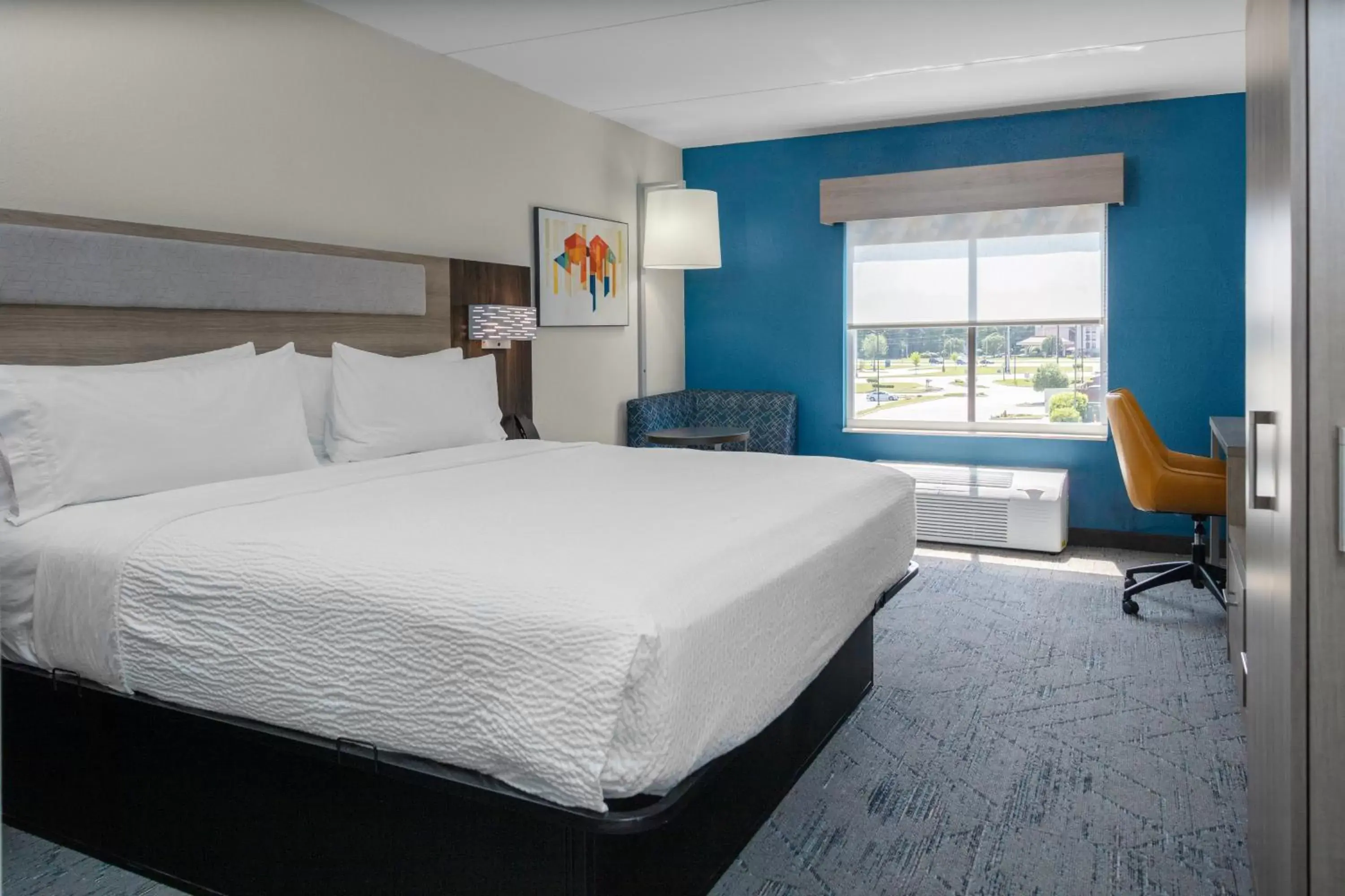Bedroom, Bed in Holiday Inn Express - Rocky Mount - Sports Center, an IHG Hotel