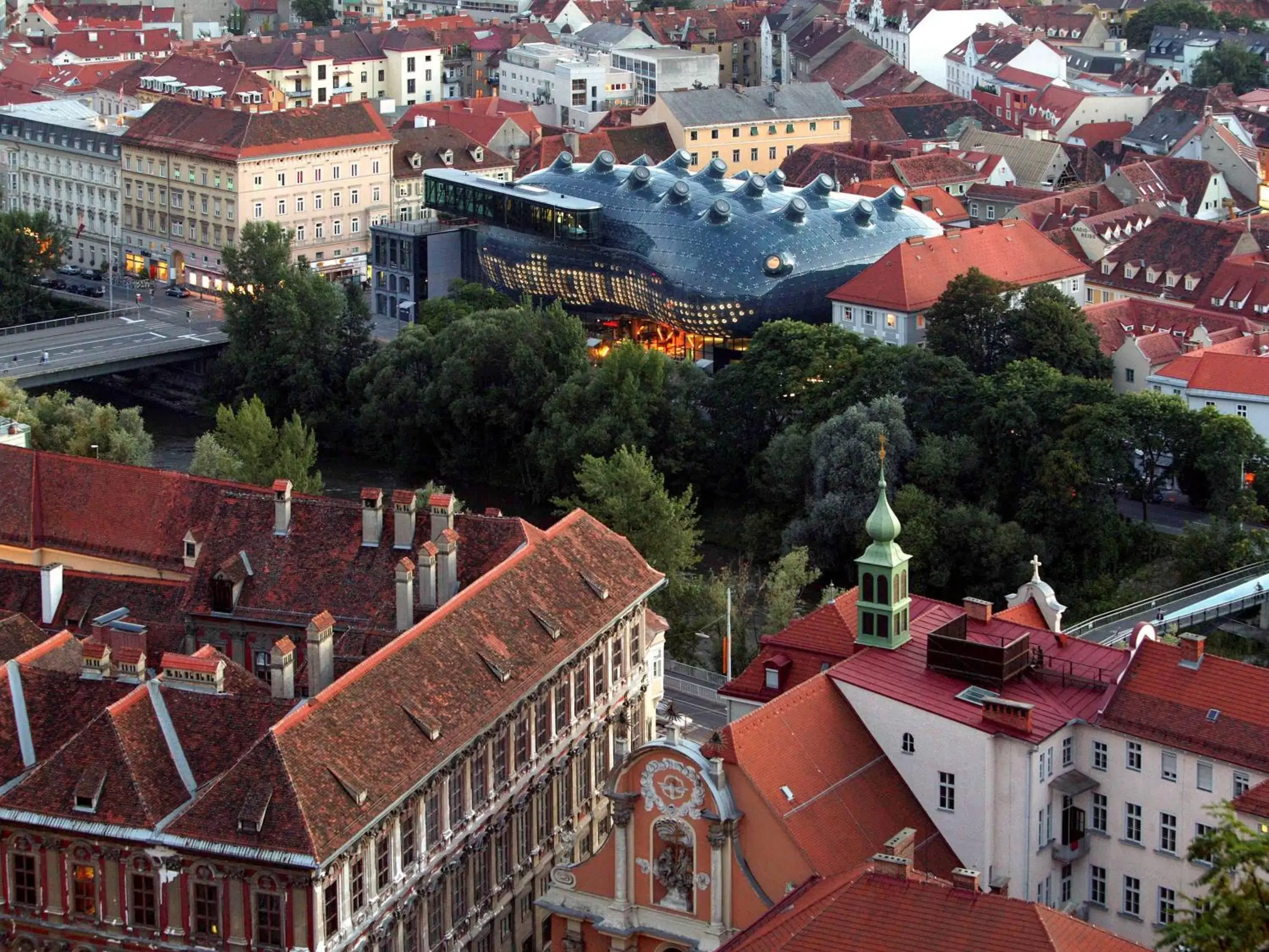 On site, Bird's-eye View in Hotel Mercure Graz City