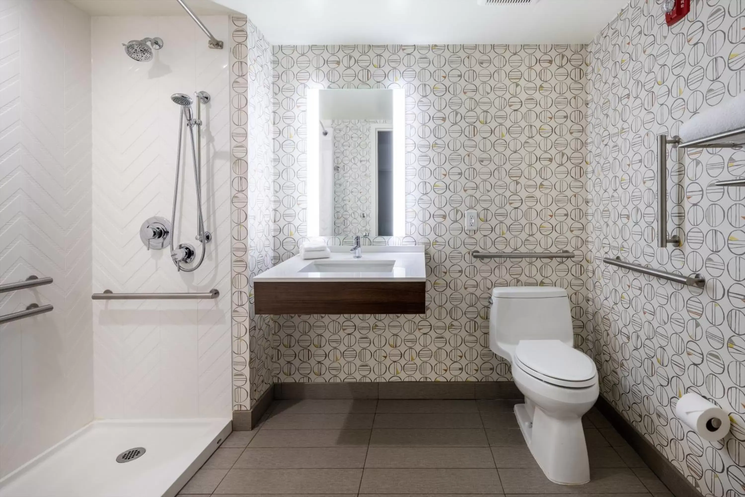 Bathroom in Holiday Inn - Long Island - ISLIP Arpt East, an IHG Hotel