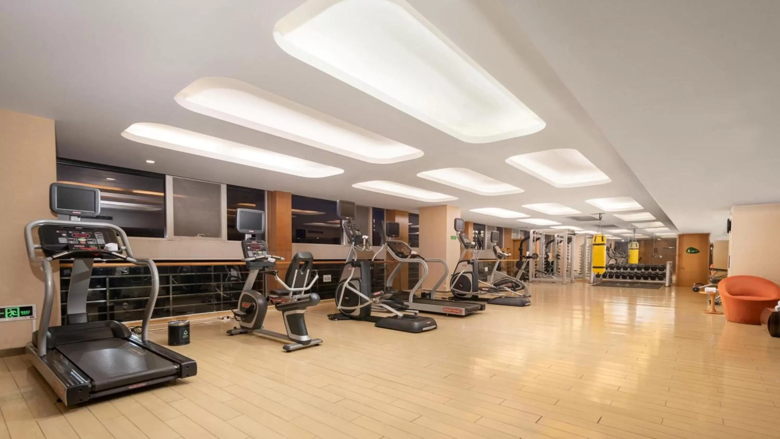 Fitness centre/facilities in Holiday Inn Shijiazhuang Central by IHG
