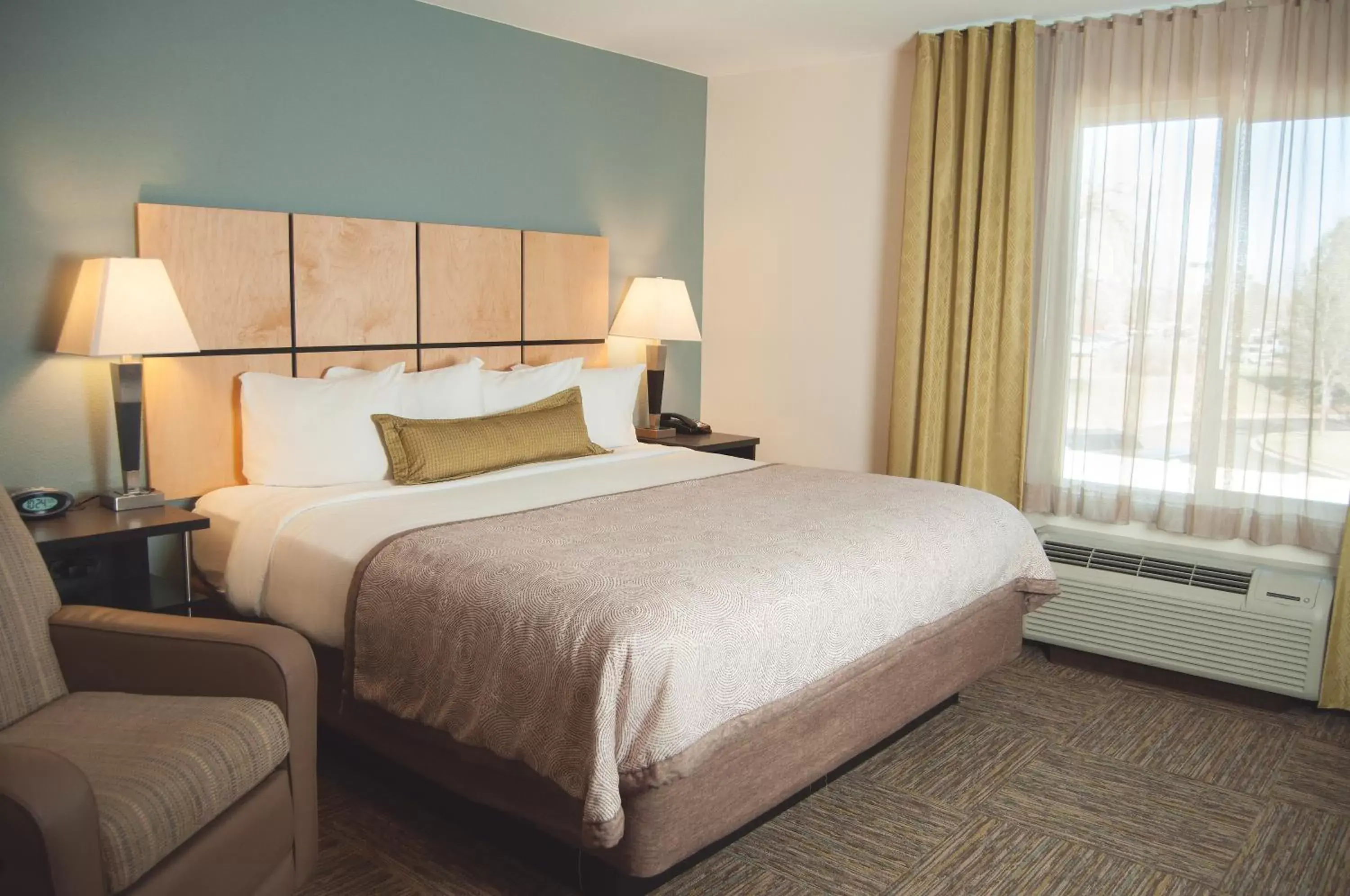 Bed in Candlewood Suites Fort Collins by IHG Bed in Candlewood Suites Fort Collins by IHG