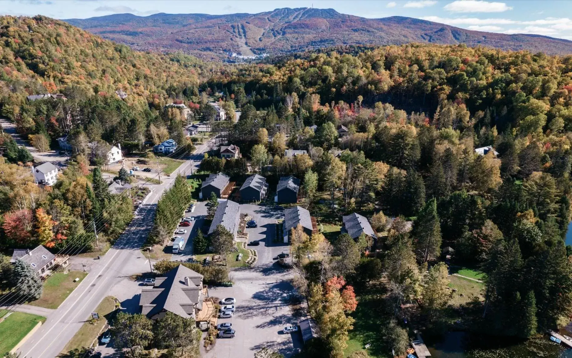 Bird's-eye View in Suites du Lac Moore