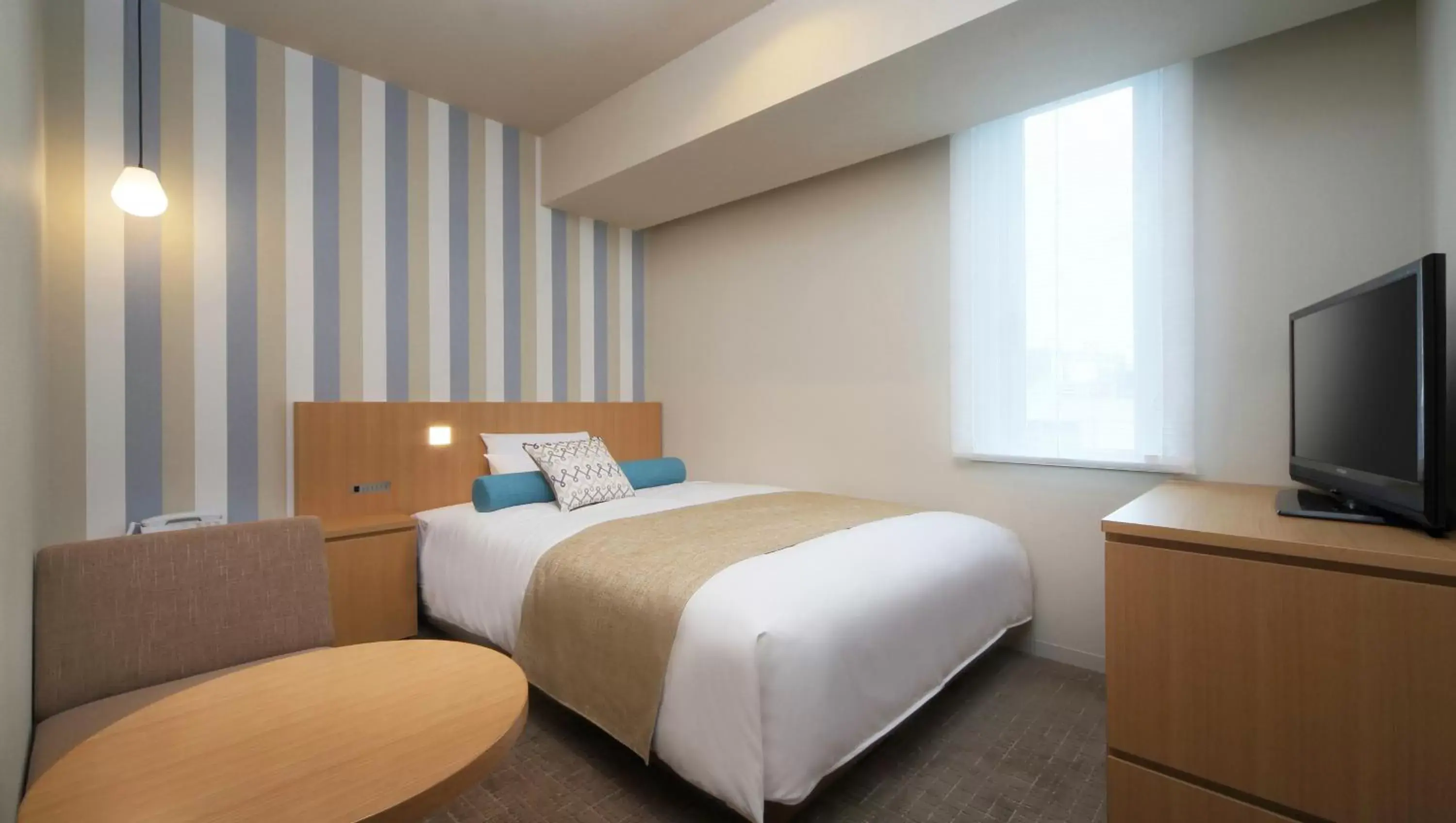 Bedroom, Bed in Sendai Washington Hotel