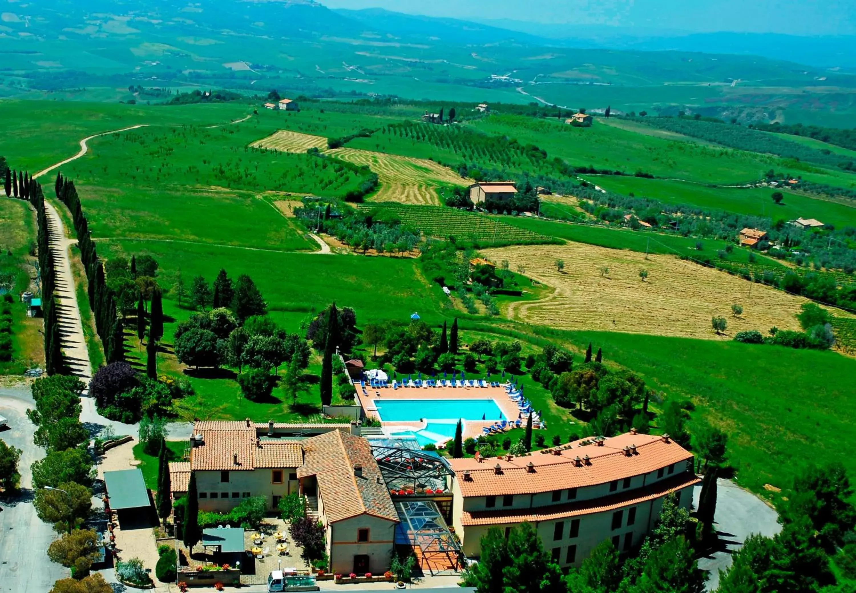 Property building, Bird's-eye View in Hotel Palazzuolo