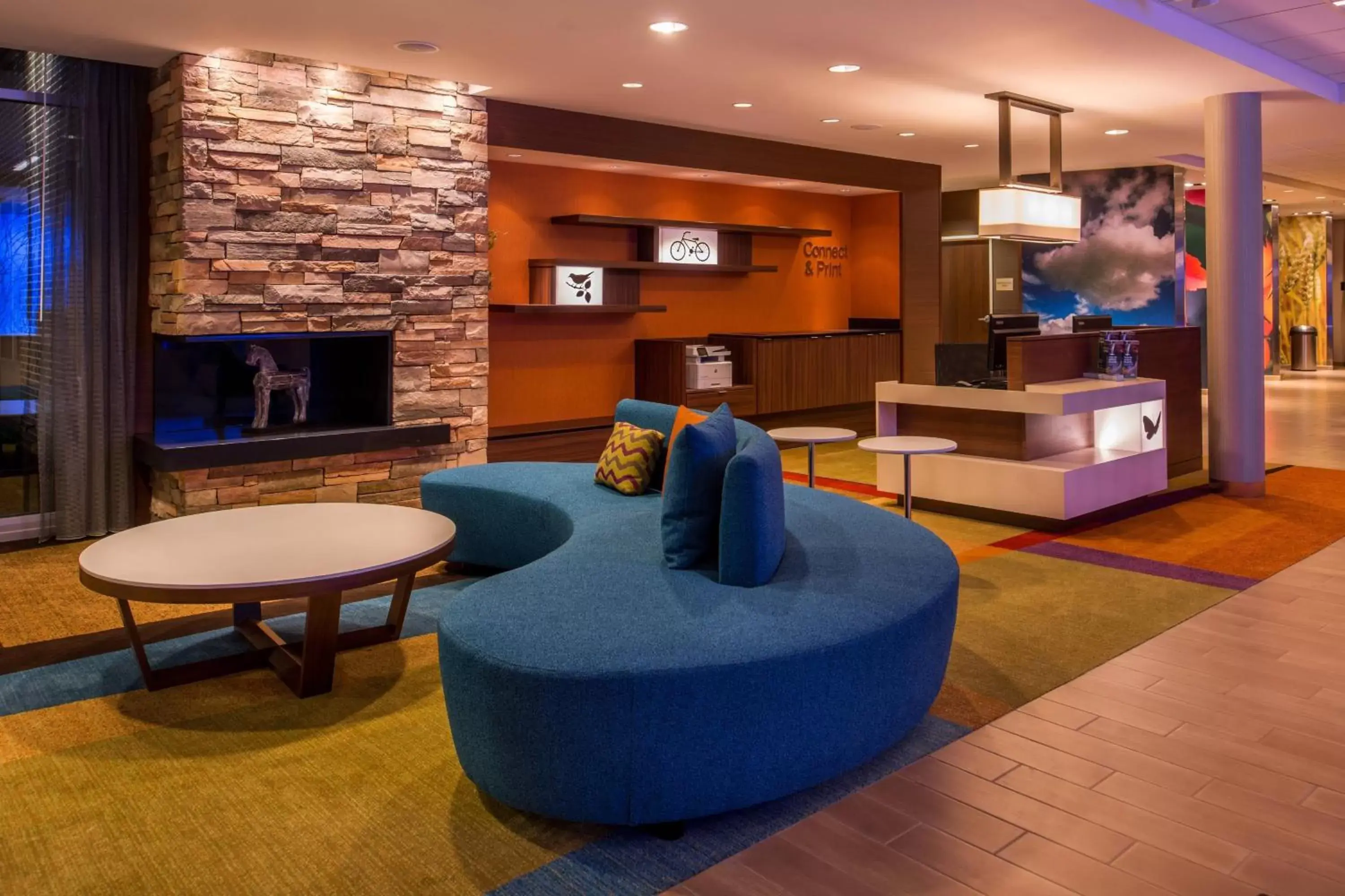Lobby or reception, Lobby/Reception in Fairfield Inn & Suites by Marriott St. Louis Westport