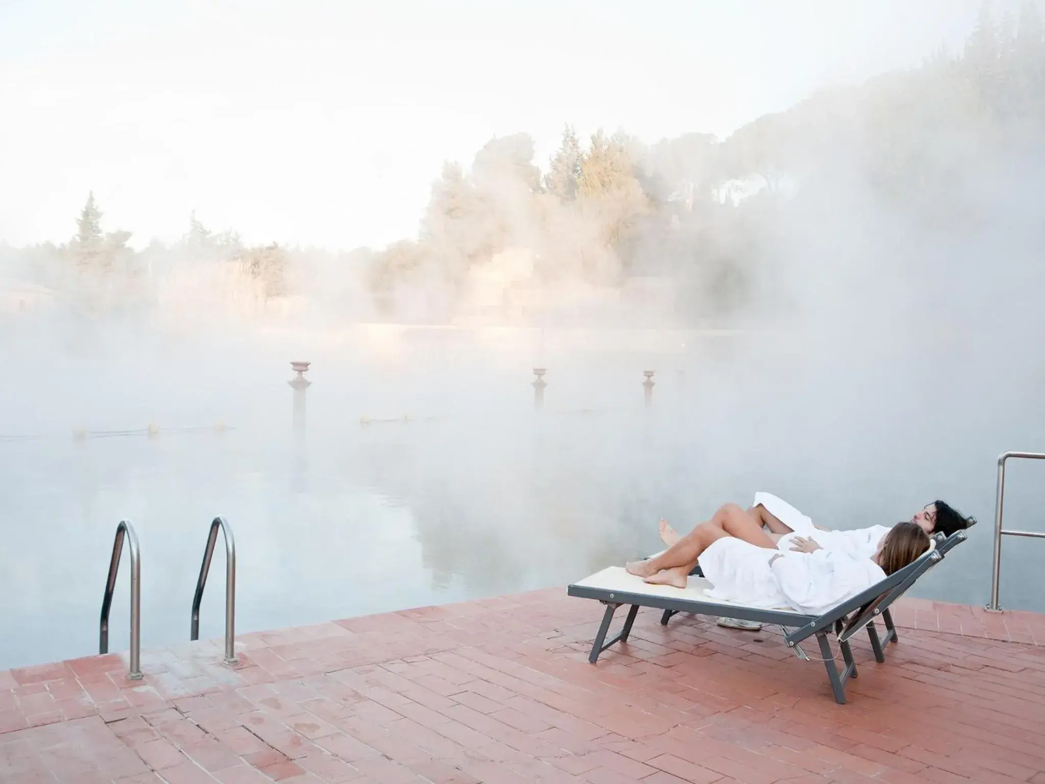 Hot Spring Bath in Calidario Terme Etrusche