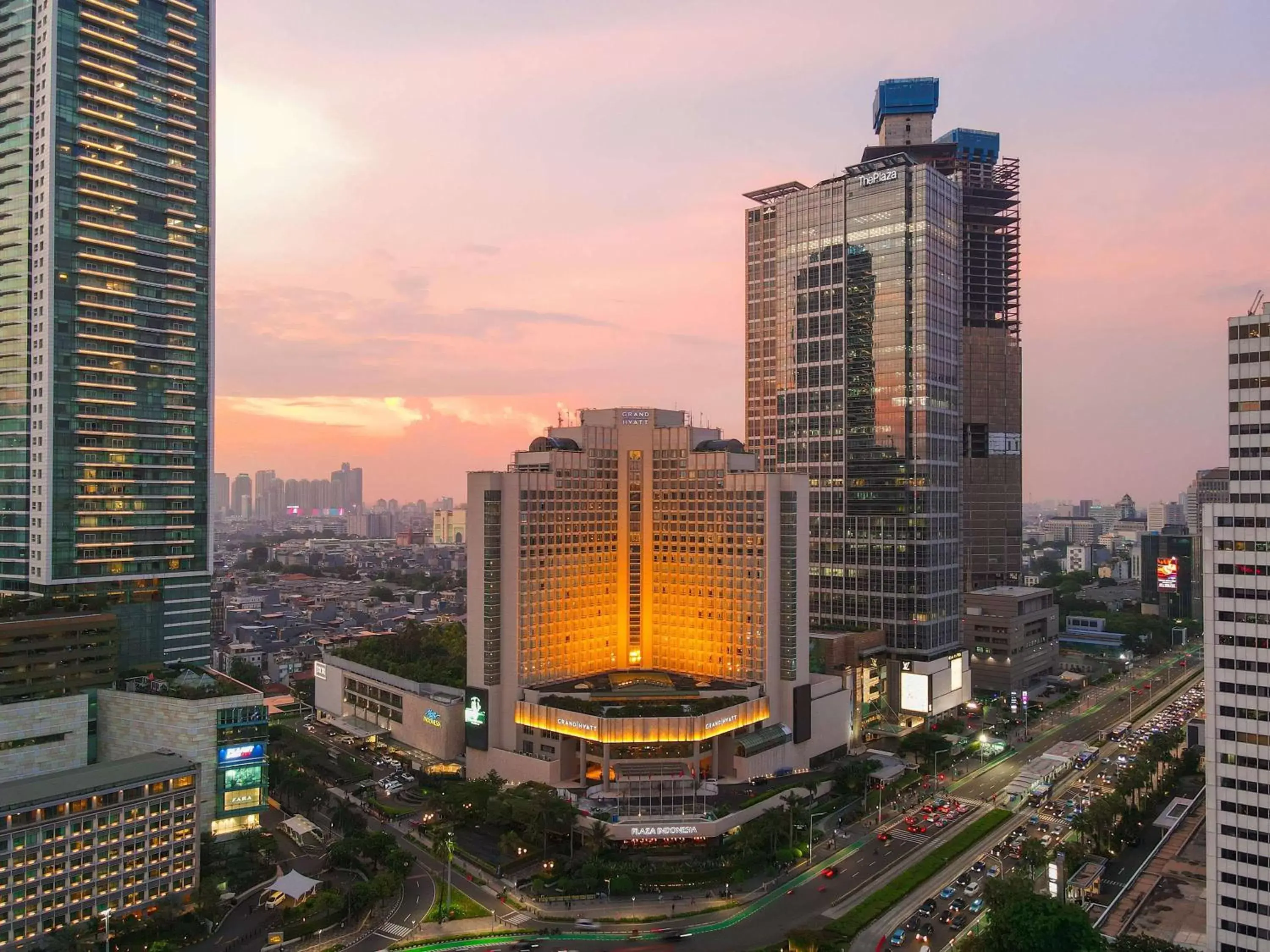 Property building in Grand Hyatt Jakarta