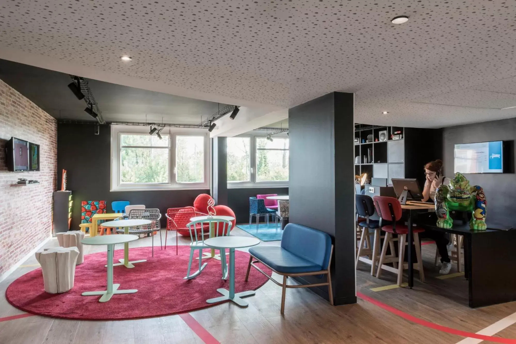 Lobby or reception in ibis Styles Lyon Bron Eurexpo Lobby or reception in ibis Styles Lyon Bron Eurexpo