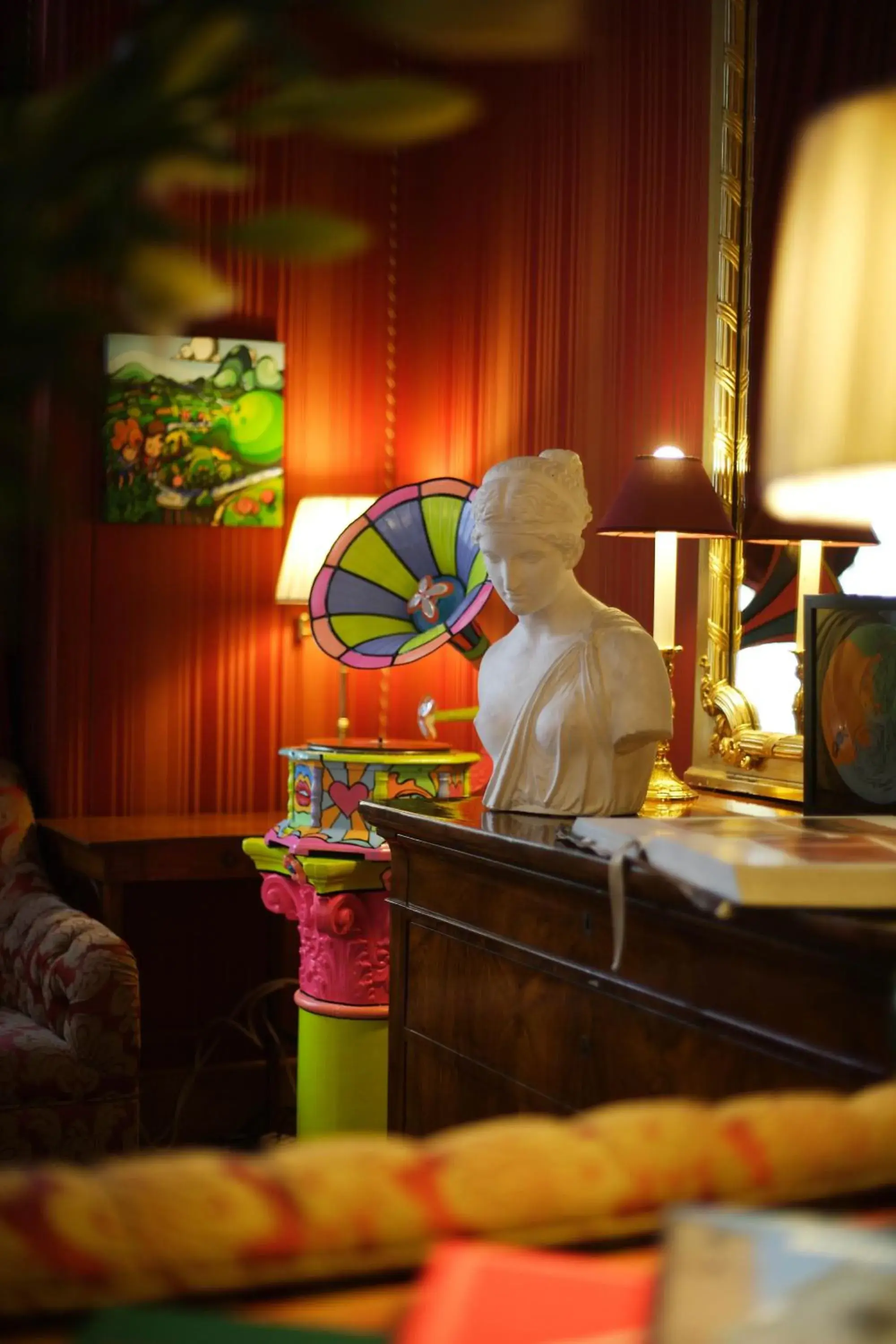 Living room in Hotel Palazzo Guiscardo