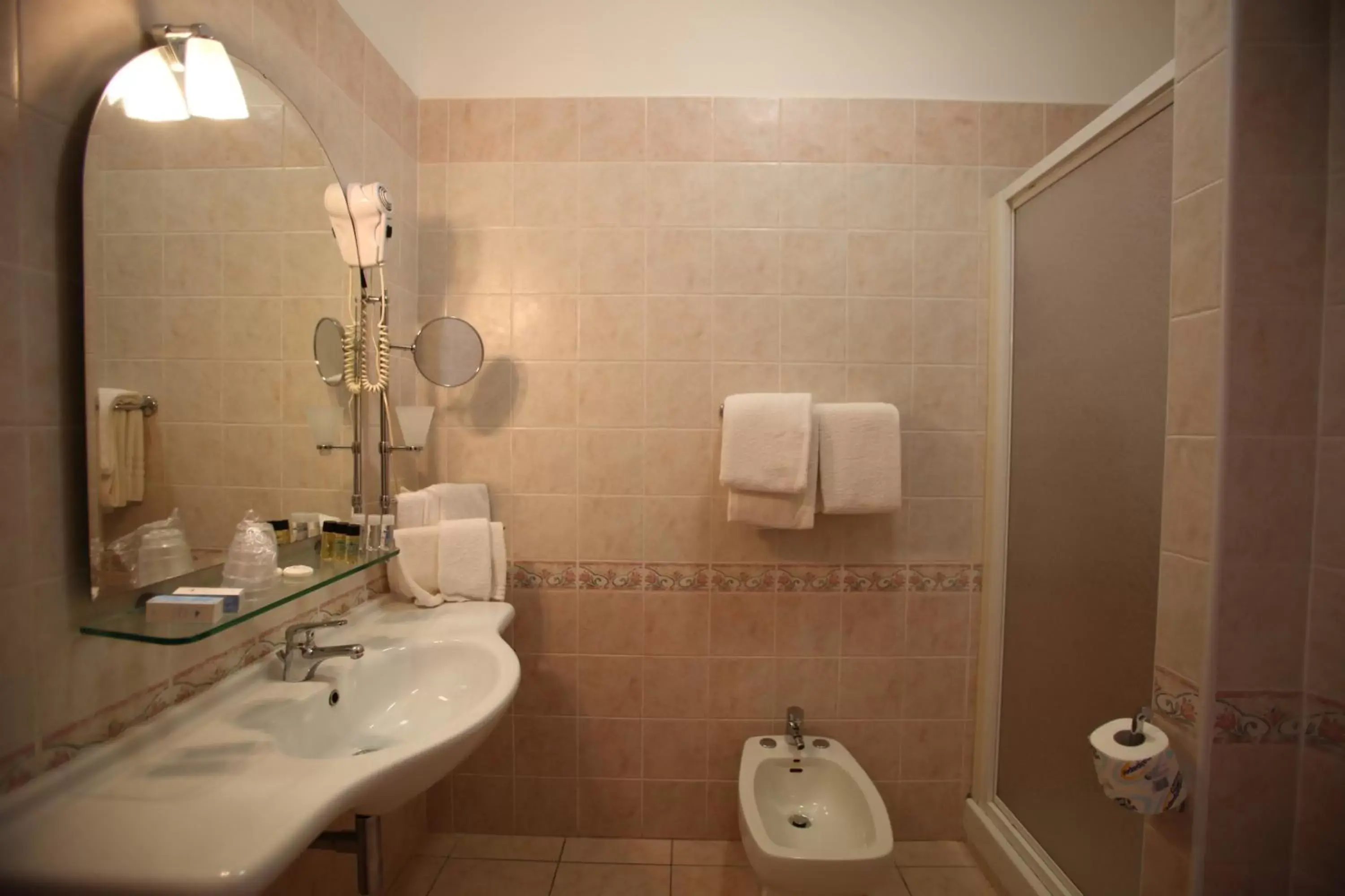 Shower, Bathroom in Hotel Acquario