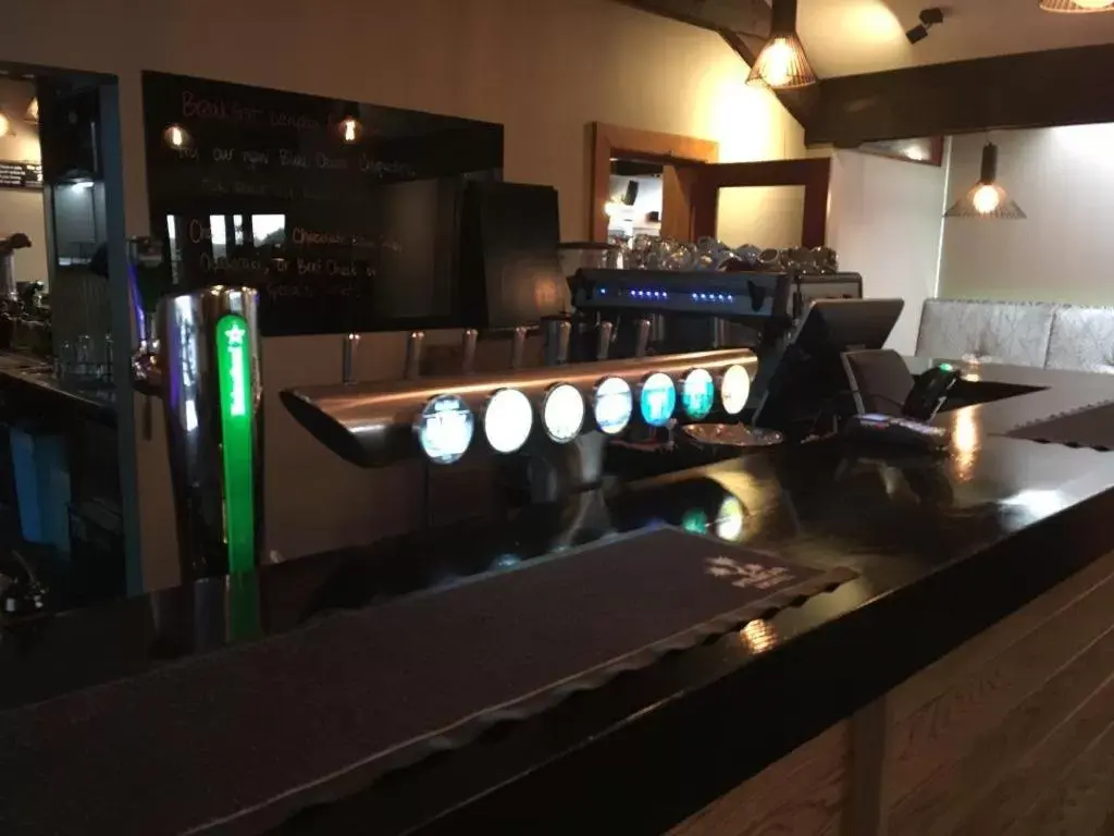 Lounge or bar in Paroa Hotel