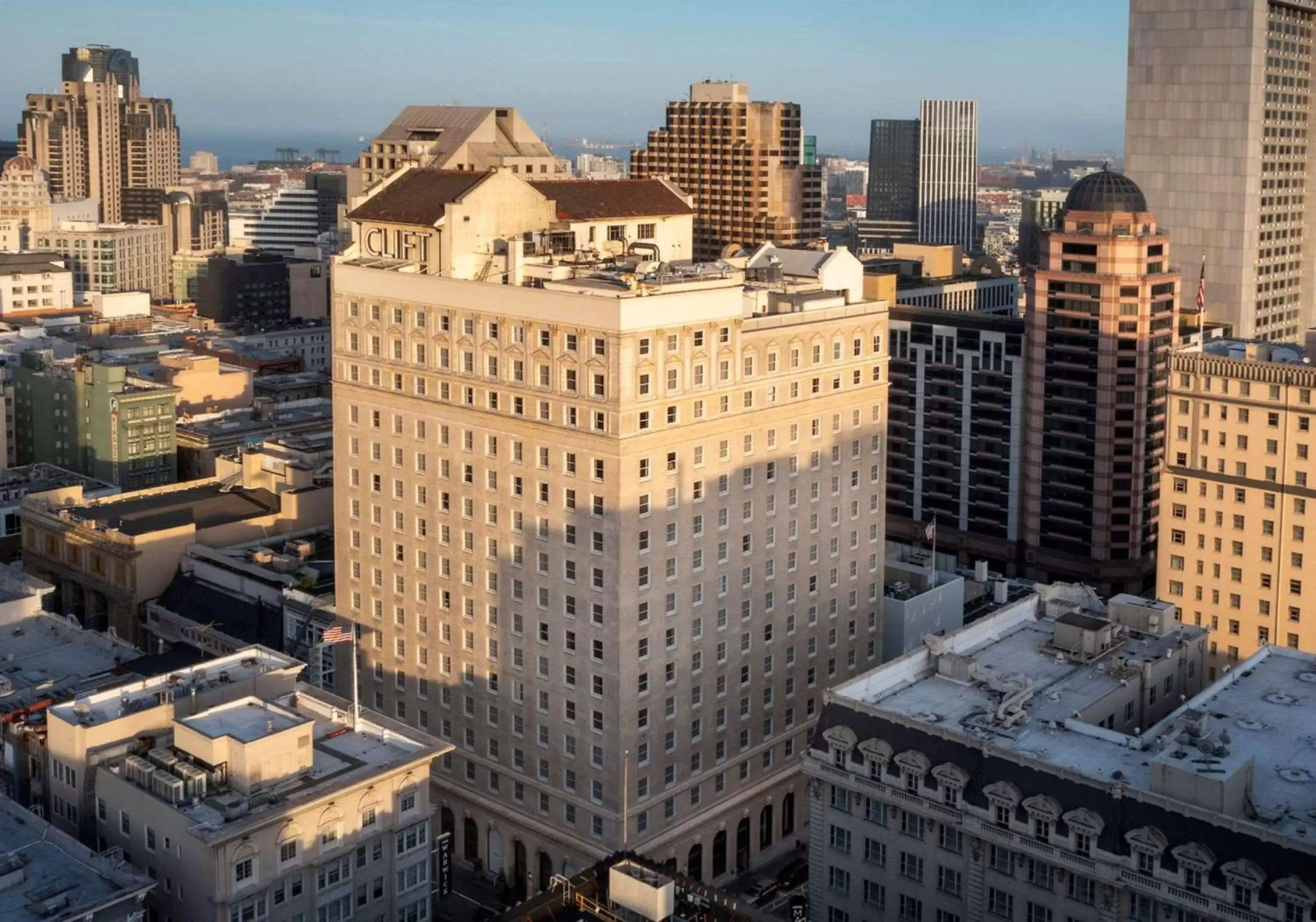 Property building, Bird's-eye View in The Clift Royal Sonesta San Francisco