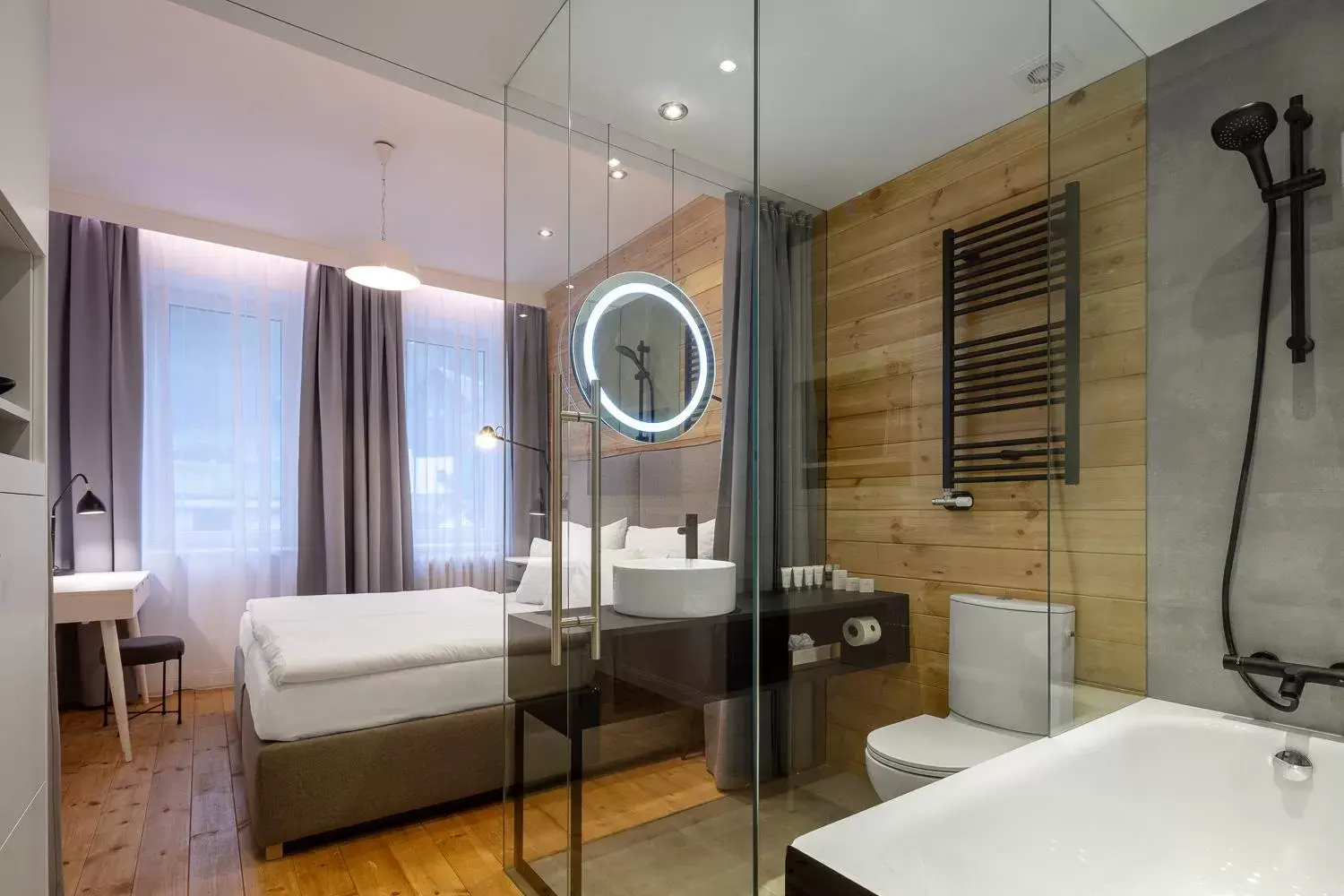 Photo of the whole room, Bathroom in Pytloun Wellness Hotel Harrachov